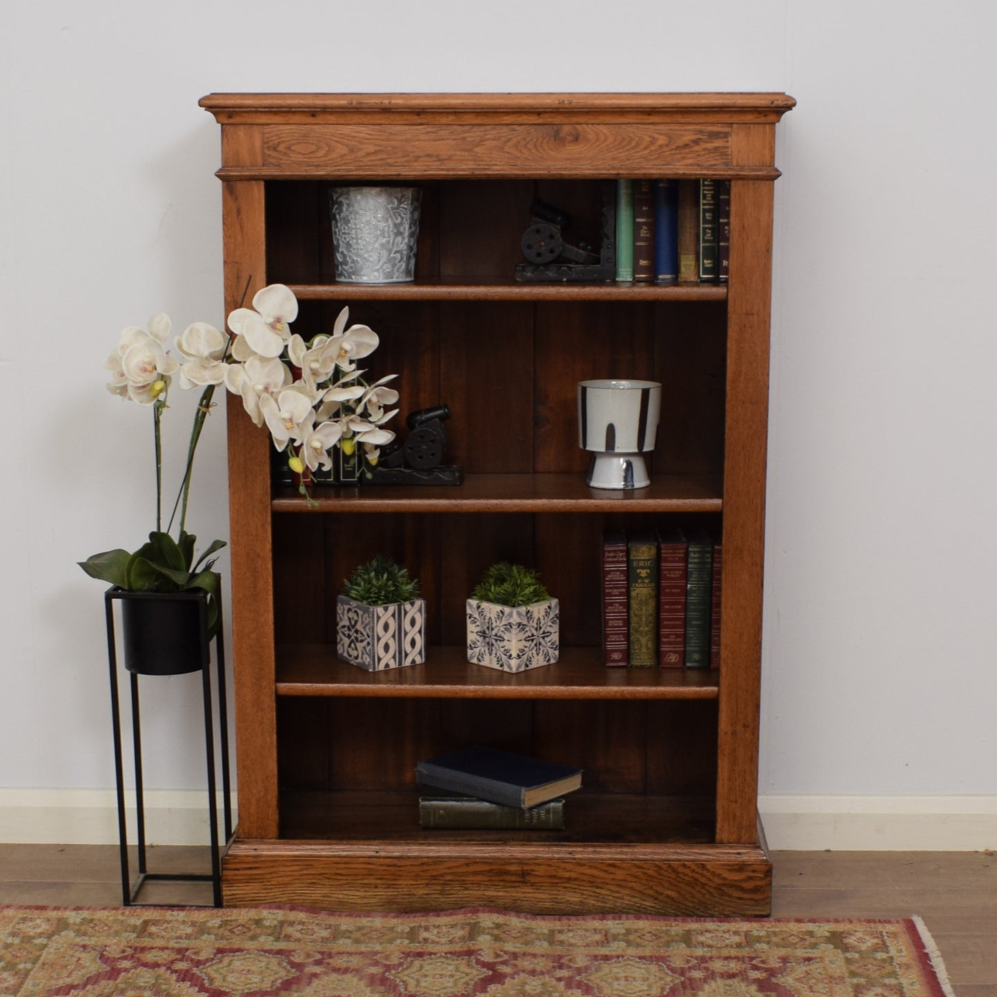 Vintage Oak Bookcase