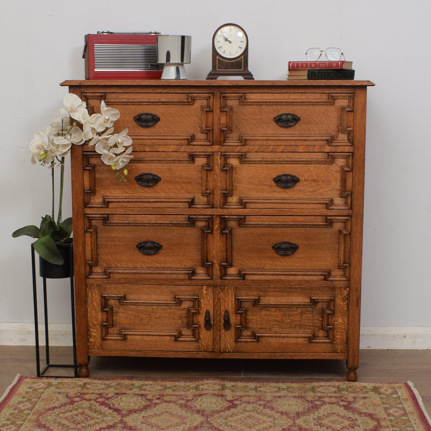 Oak Chest of Drawers
