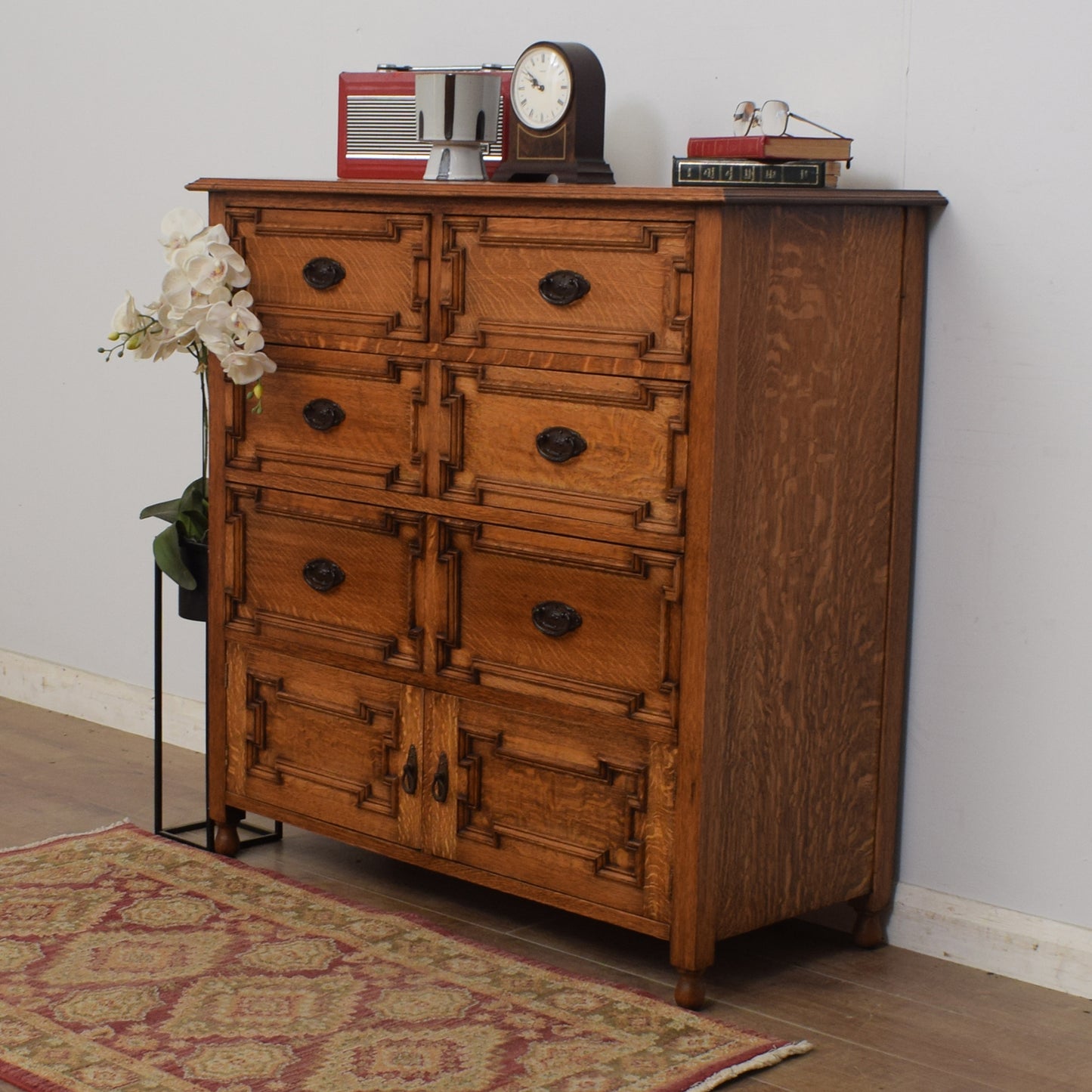 Oak Chest of Drawers