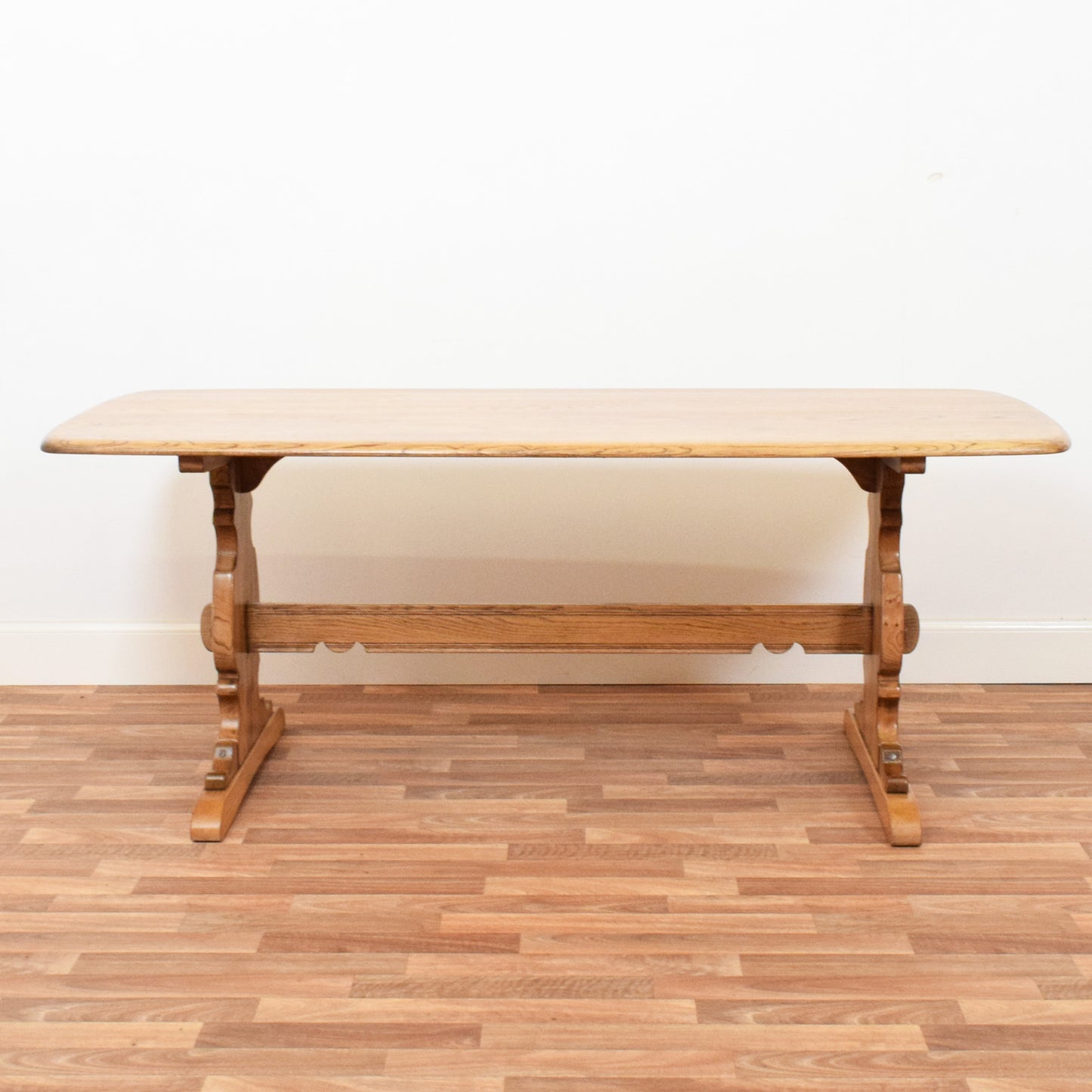 Ercol Dining Table and Six Chairs