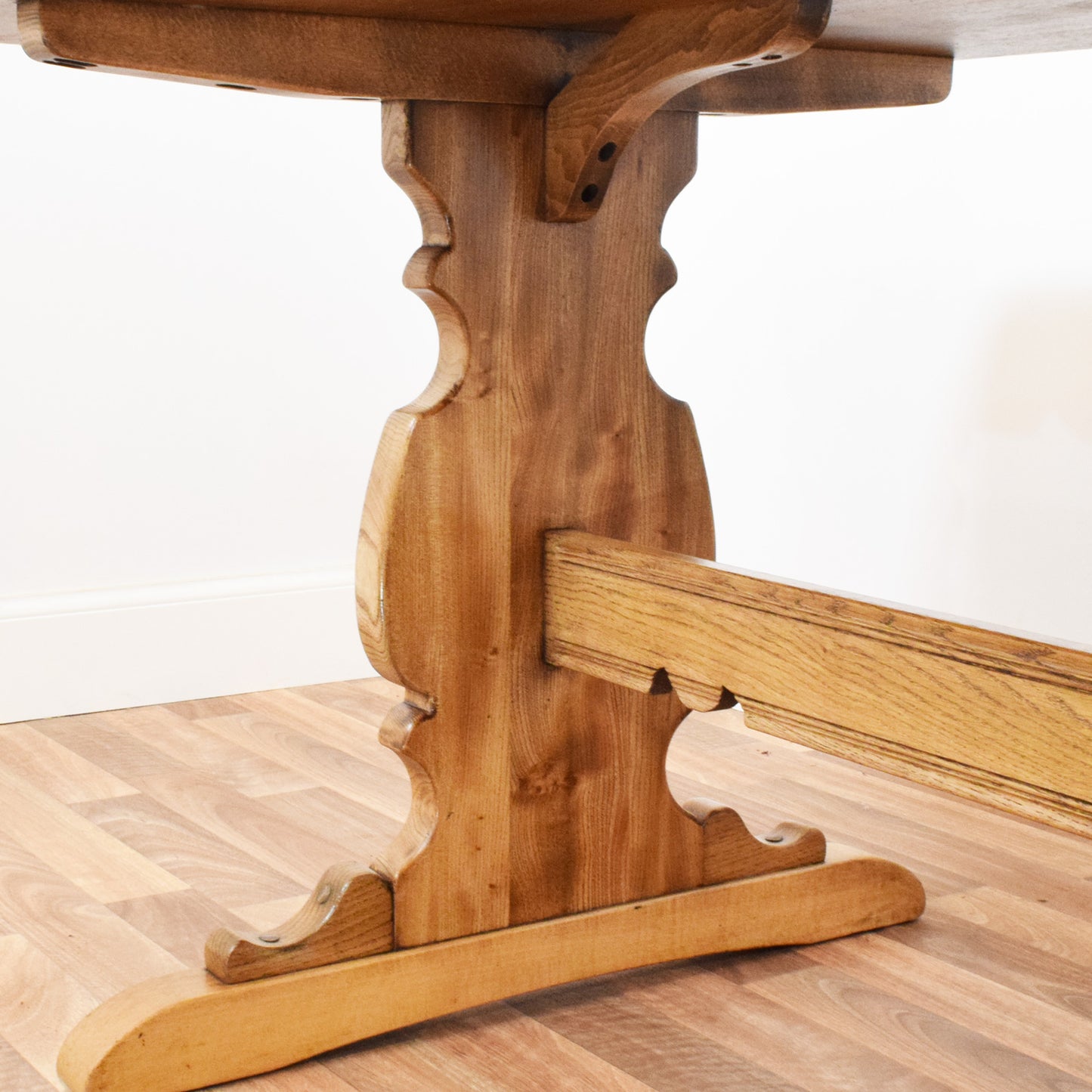 Ercol Dining Table and Six Chairs
