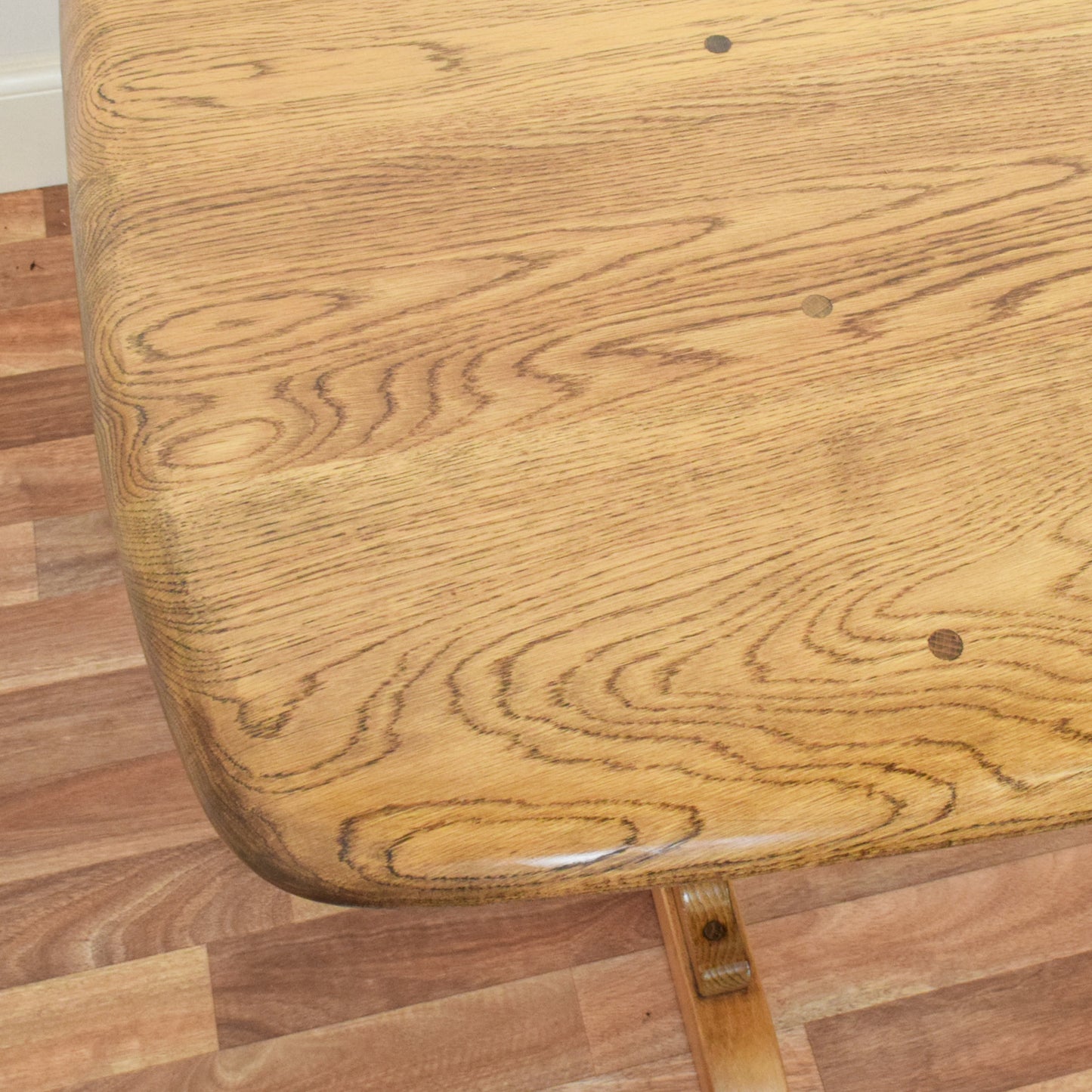 Ercol Dining Table and Six Chairs