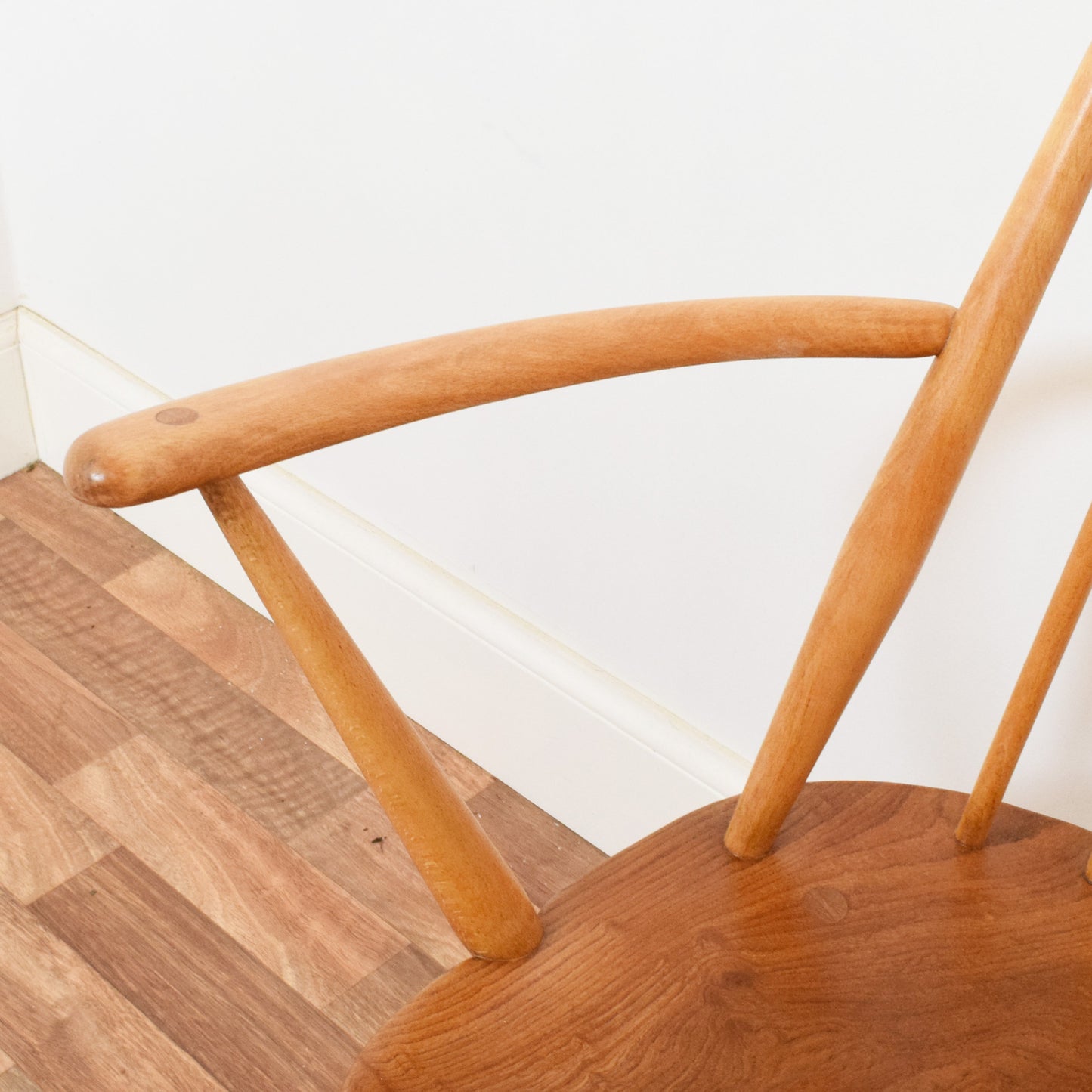 Ercol Dining Table and Six Chairs