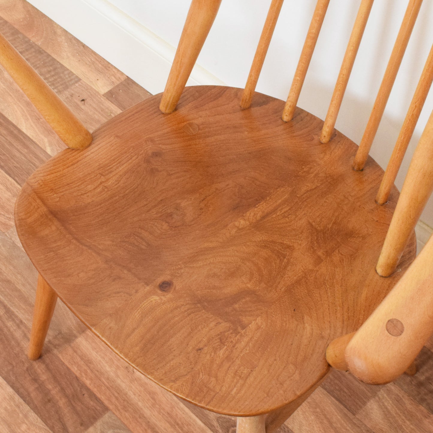 Ercol Dining Table and Six Chairs