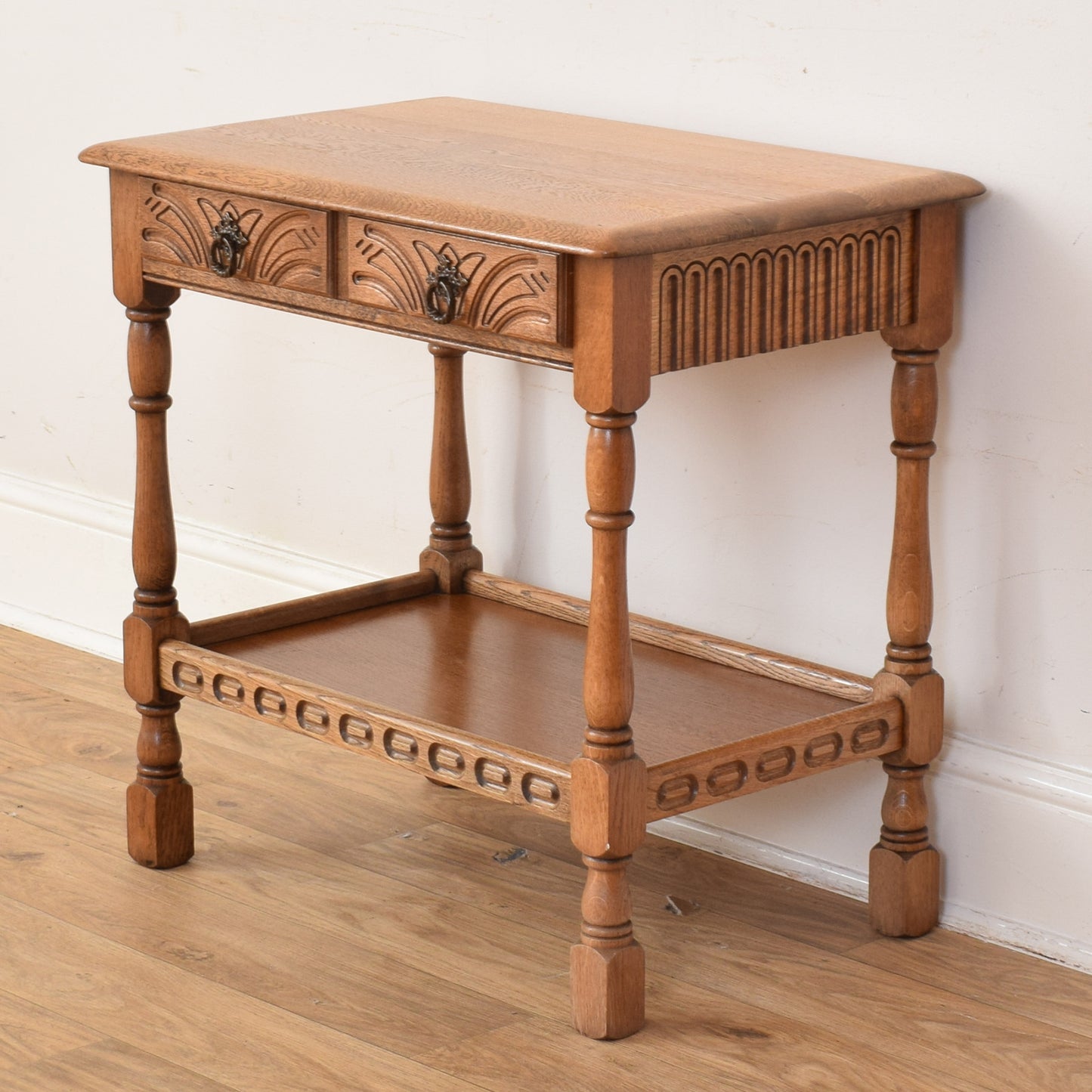 Oak Console Table