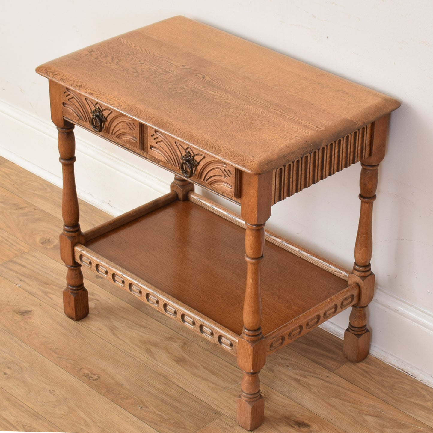 Oak Console Table