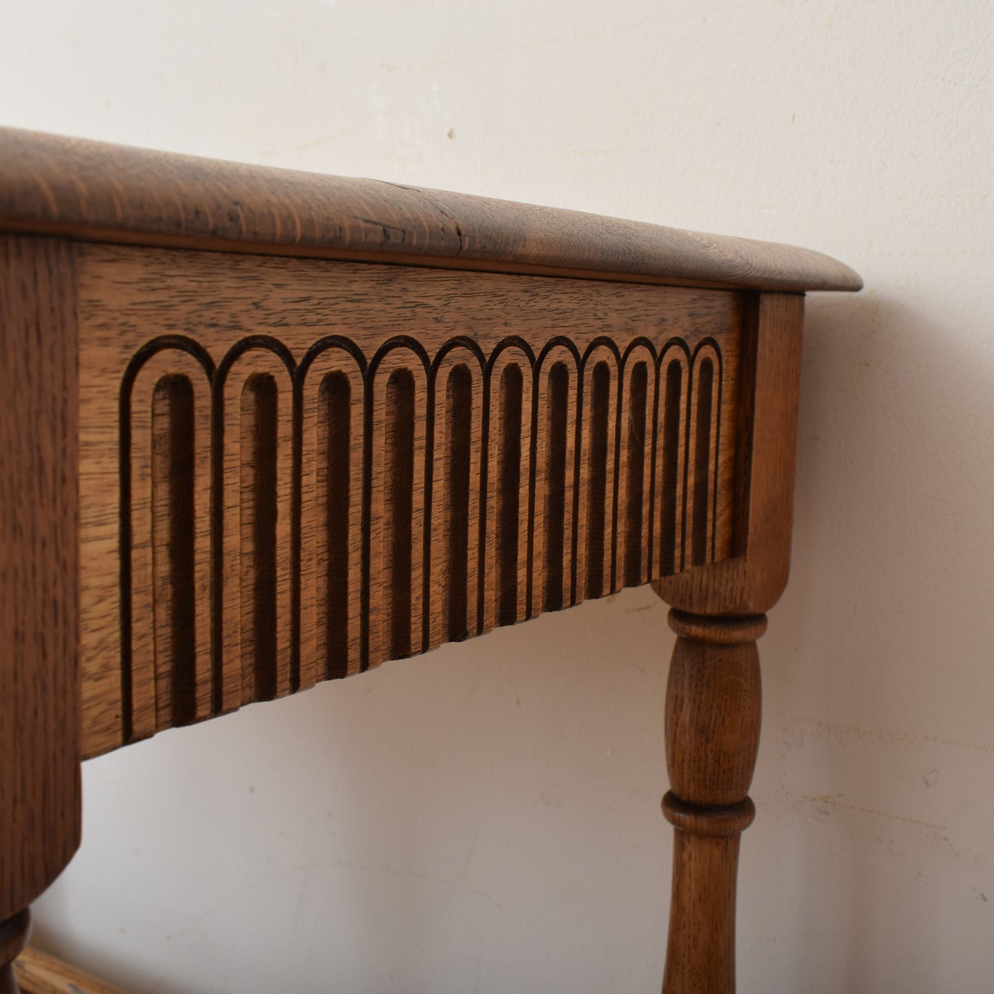 Oak Console Table
