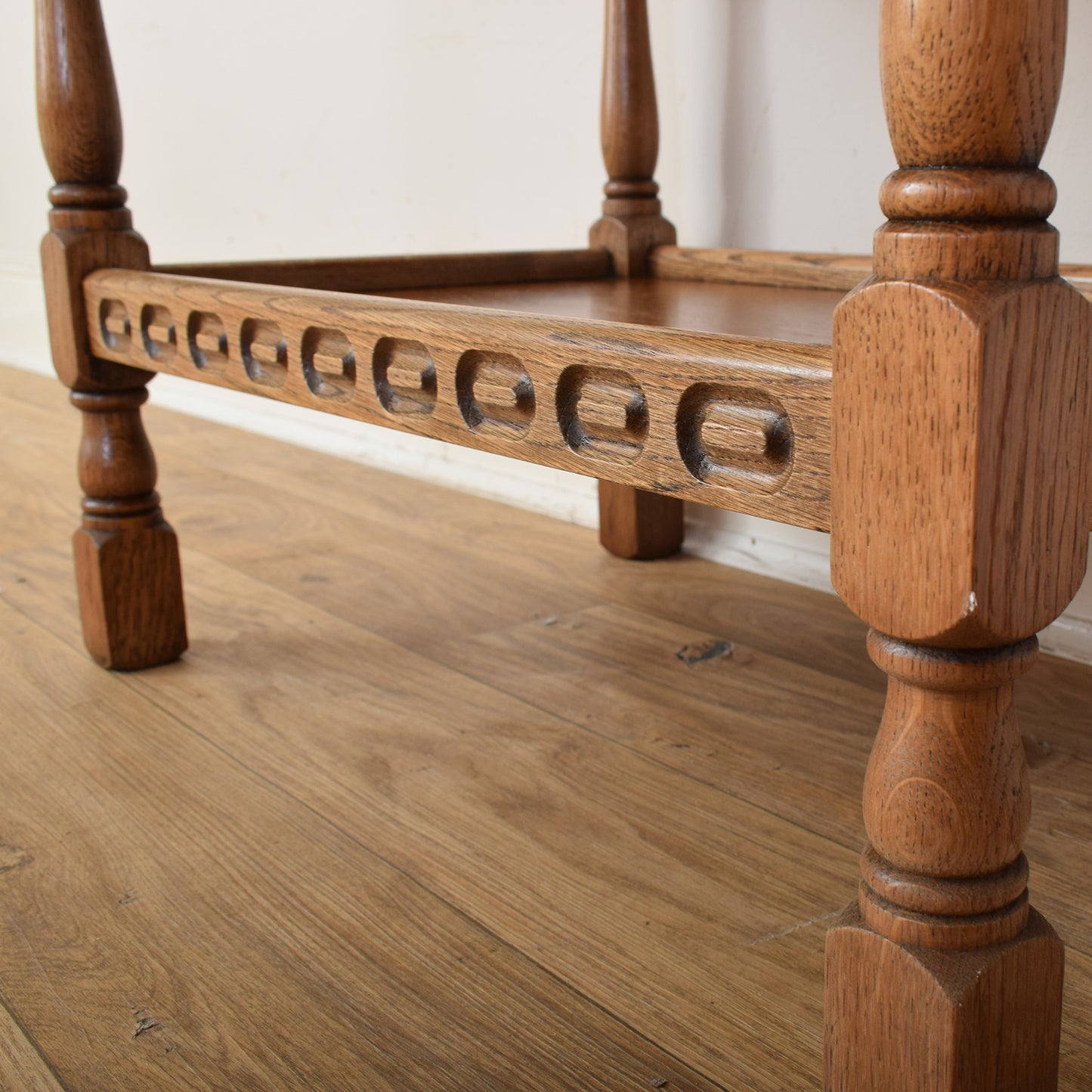 Oak Console Table
