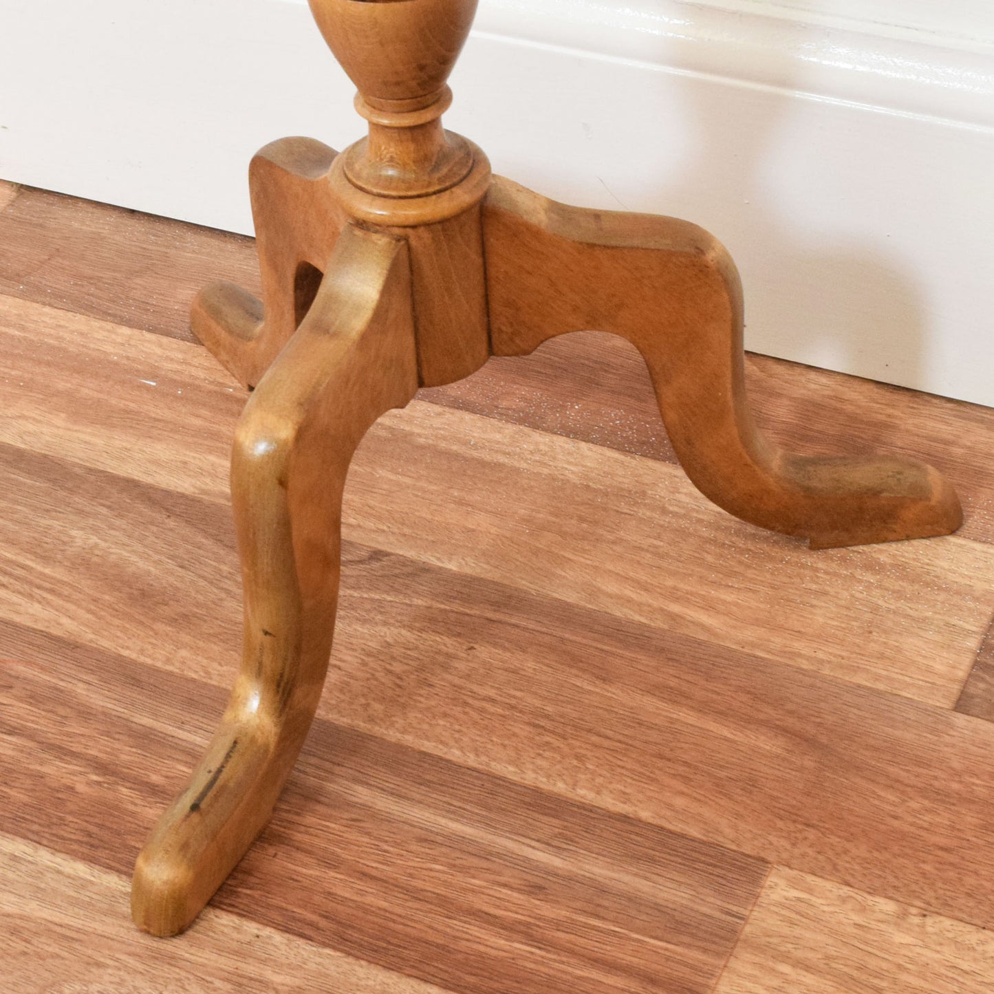 Restored Mahogany Plant Stand