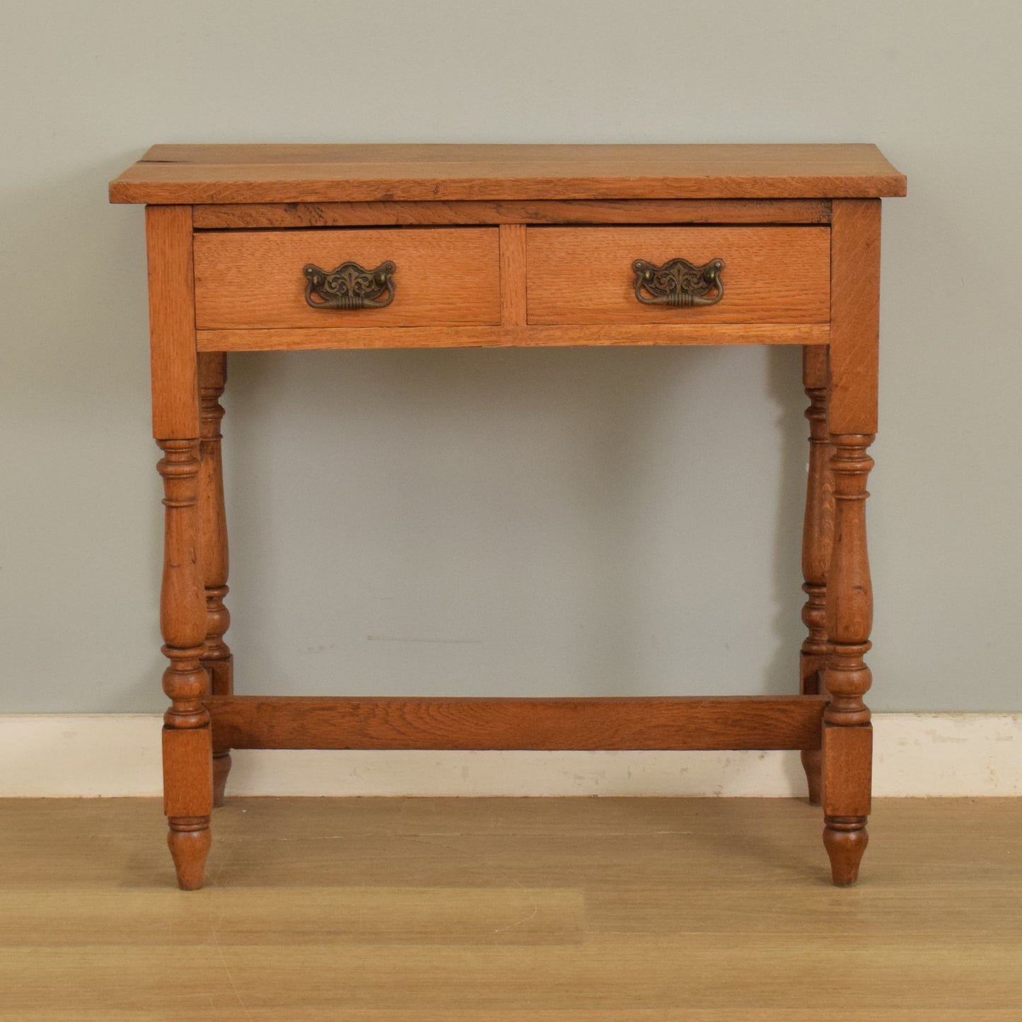 Oak Console Table