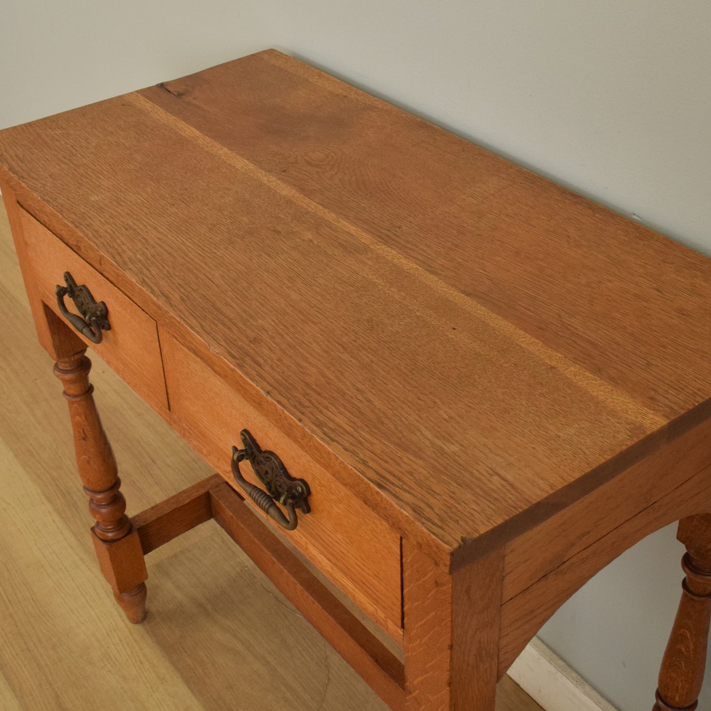 Oak Console Table