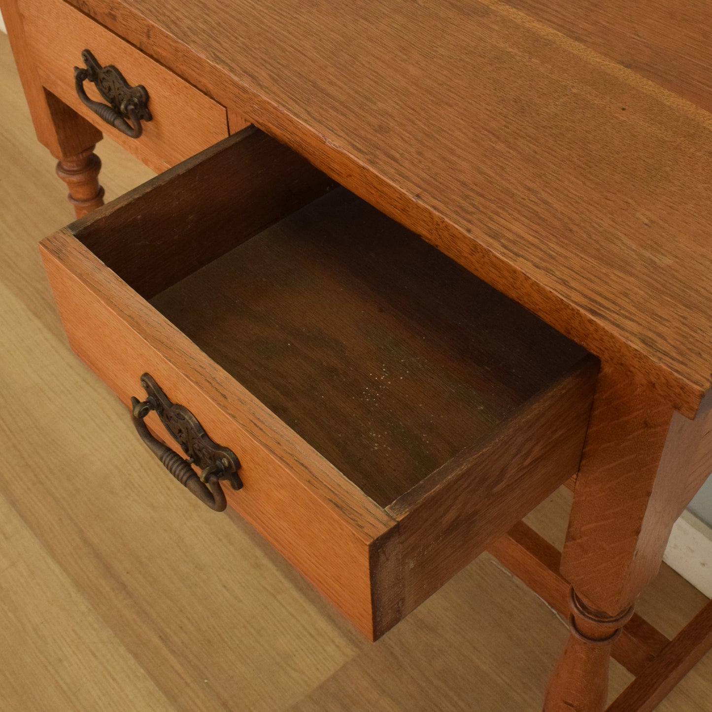 Oak Console Table