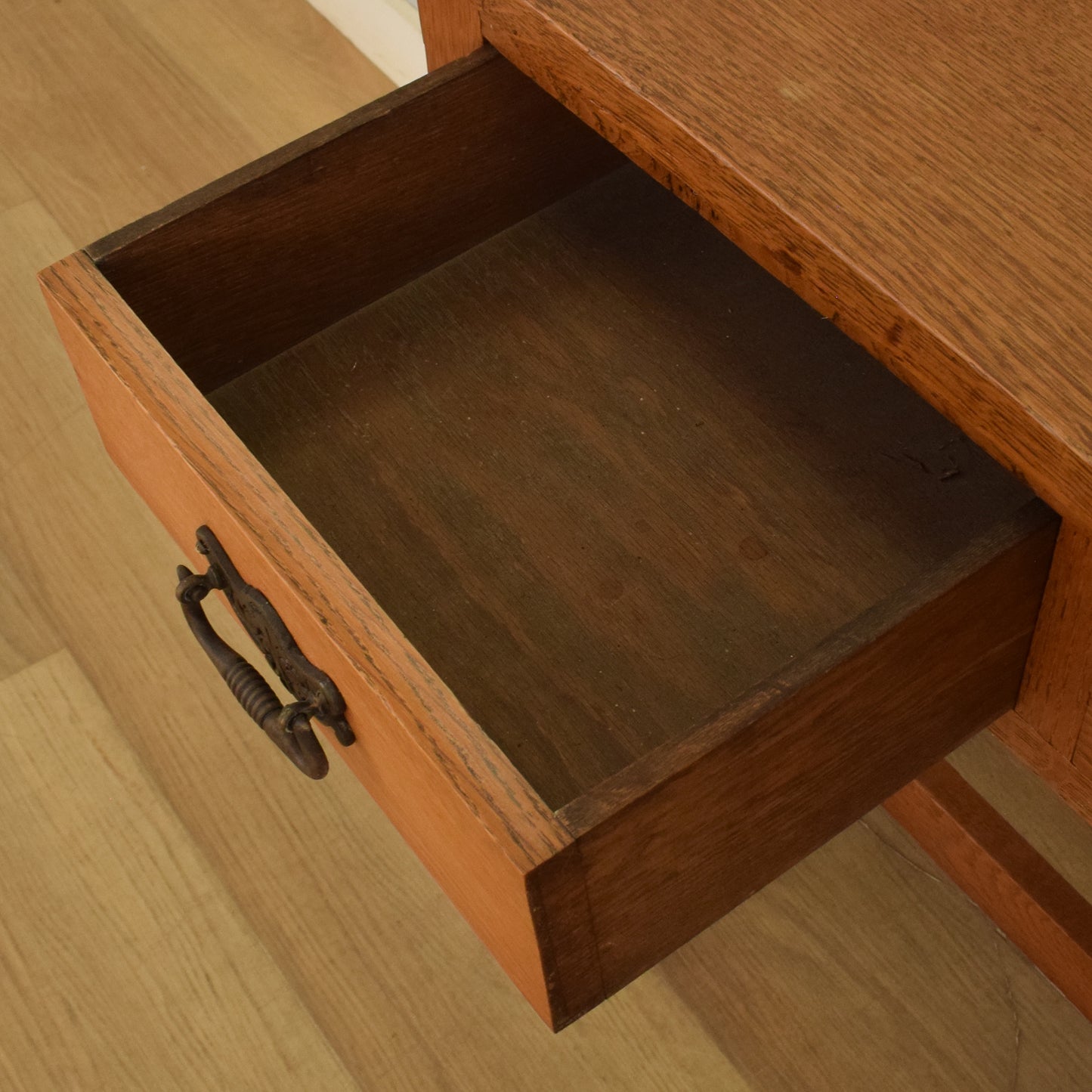 Oak Console Table