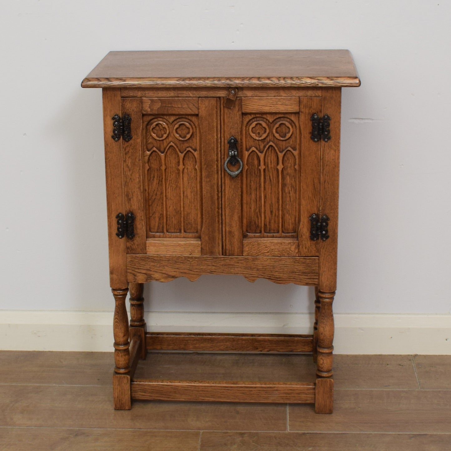 Restored Oak Pot Cabinet