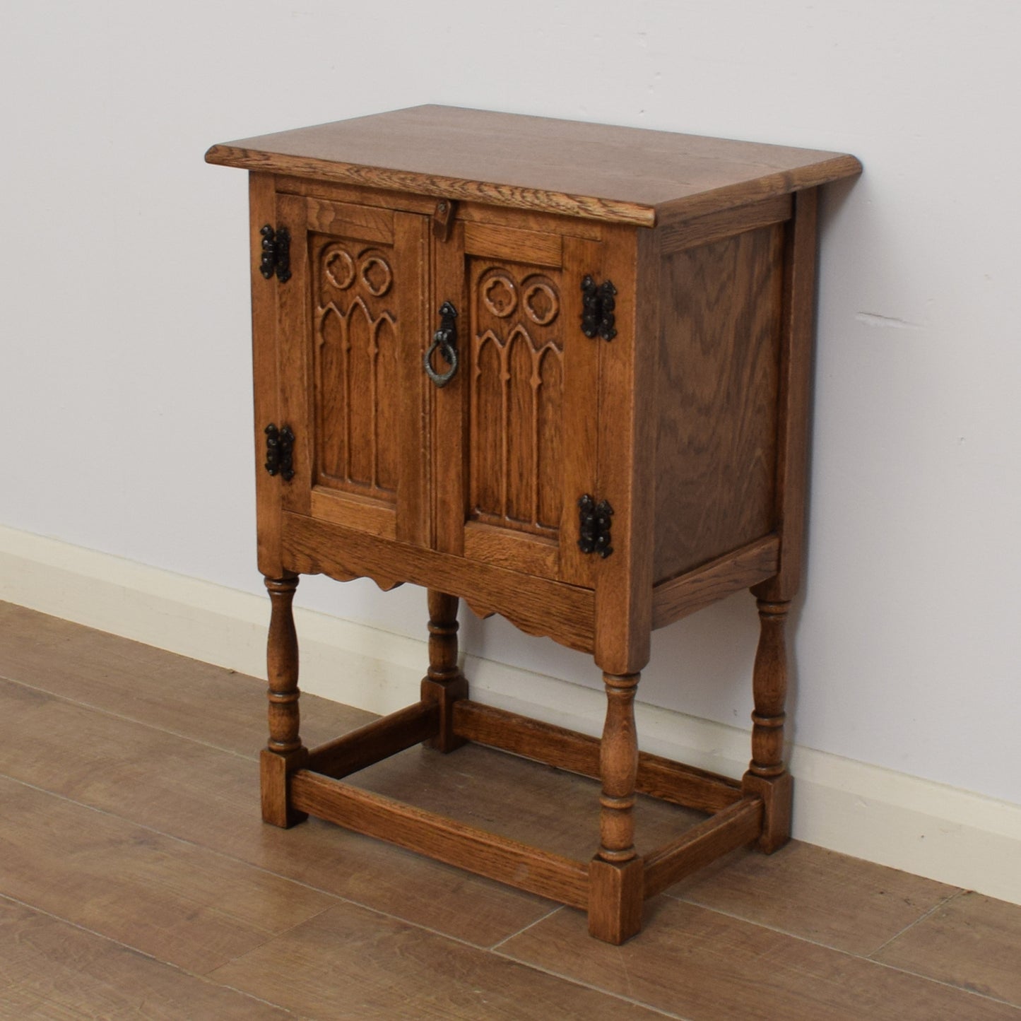 Restored Oak Pot Cabinet