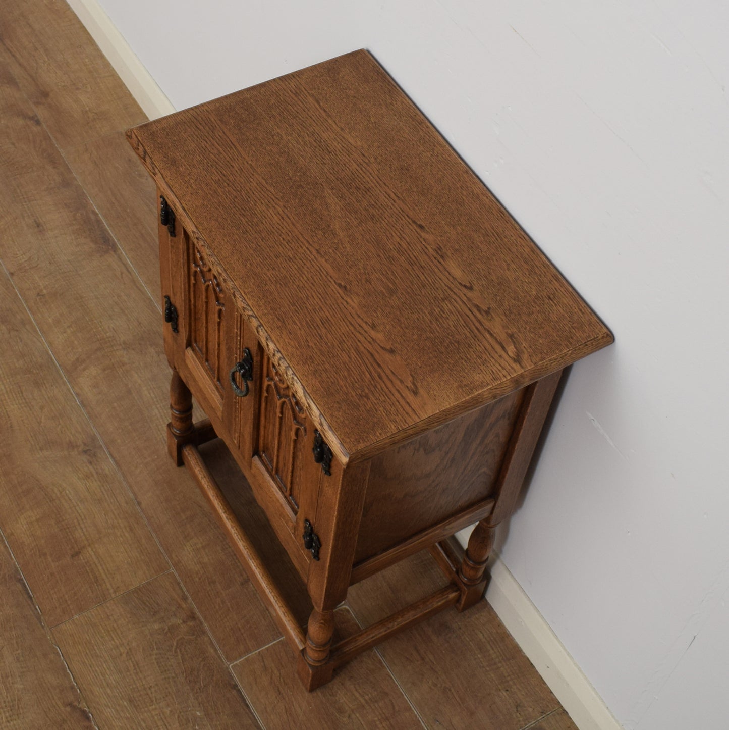 Restored Oak Pot Cabinet