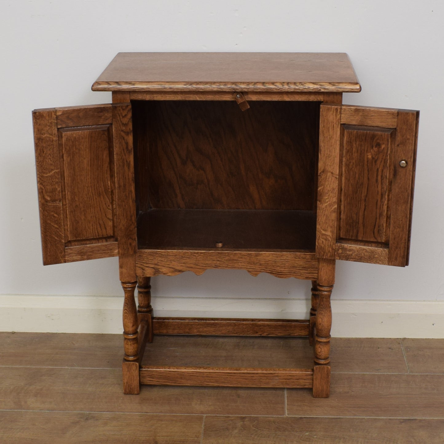Restored Oak Pot Cabinet
