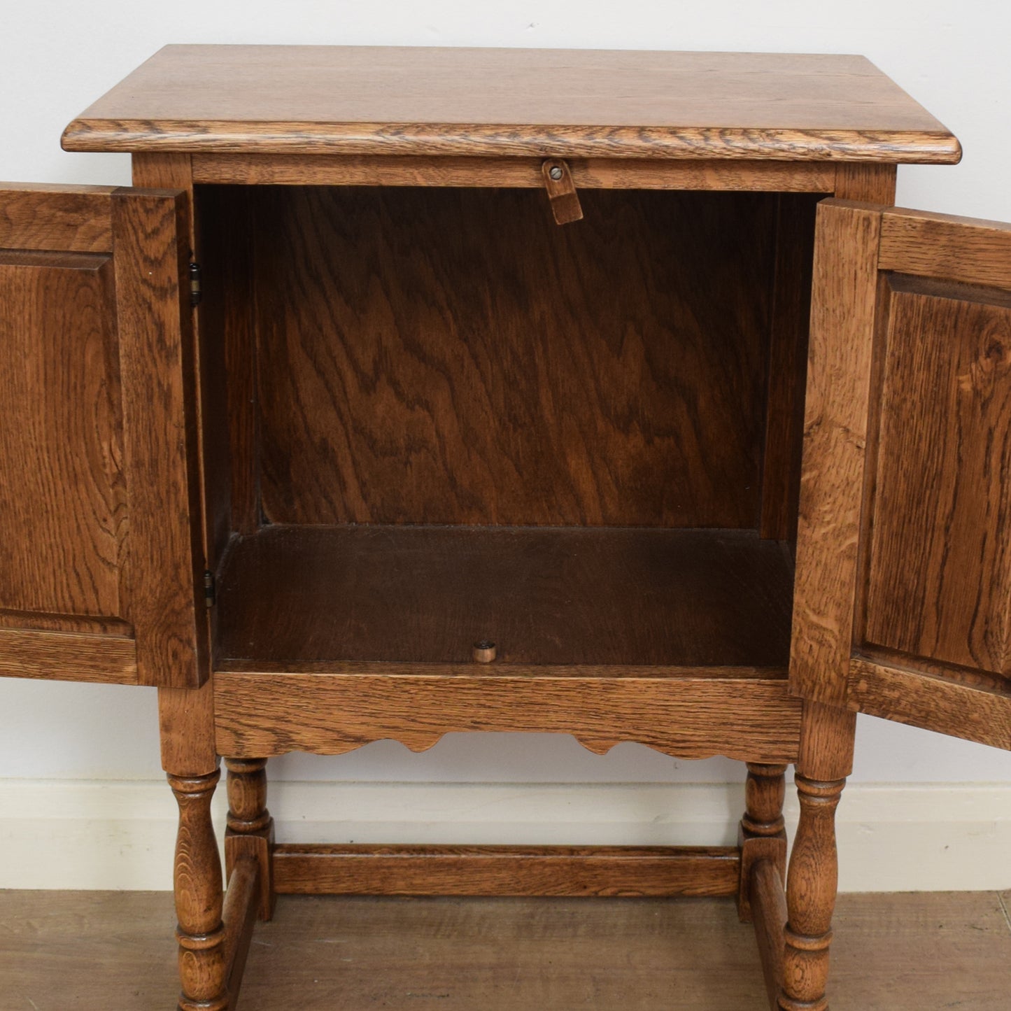 Restored Oak Pot Cabinet