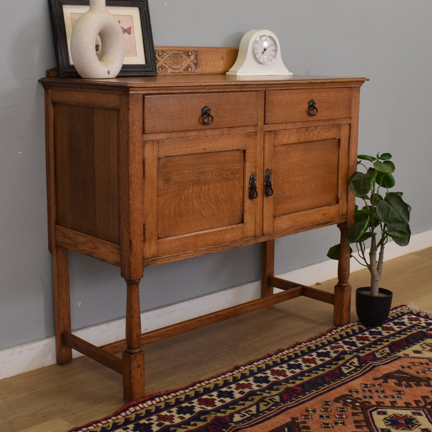 Refinished Oak Sideboard