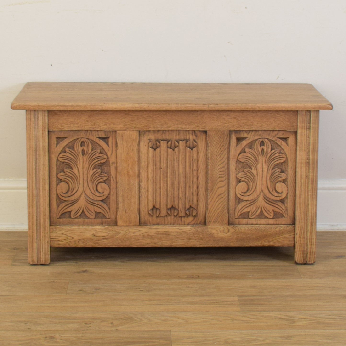 Oak Blanket Box