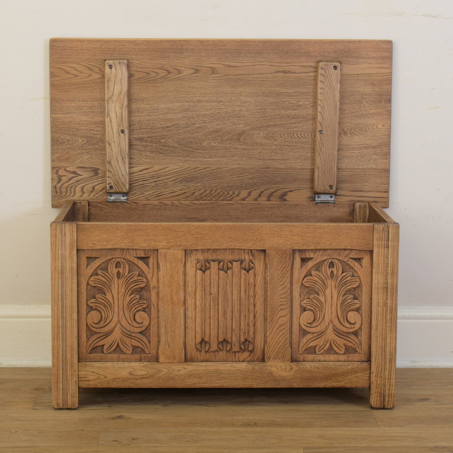 Oak Blanket Box