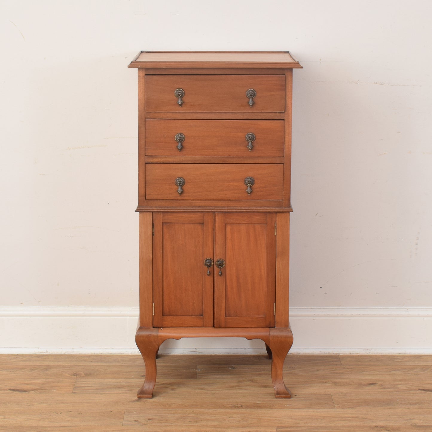 Tall Mahogany Cabinet