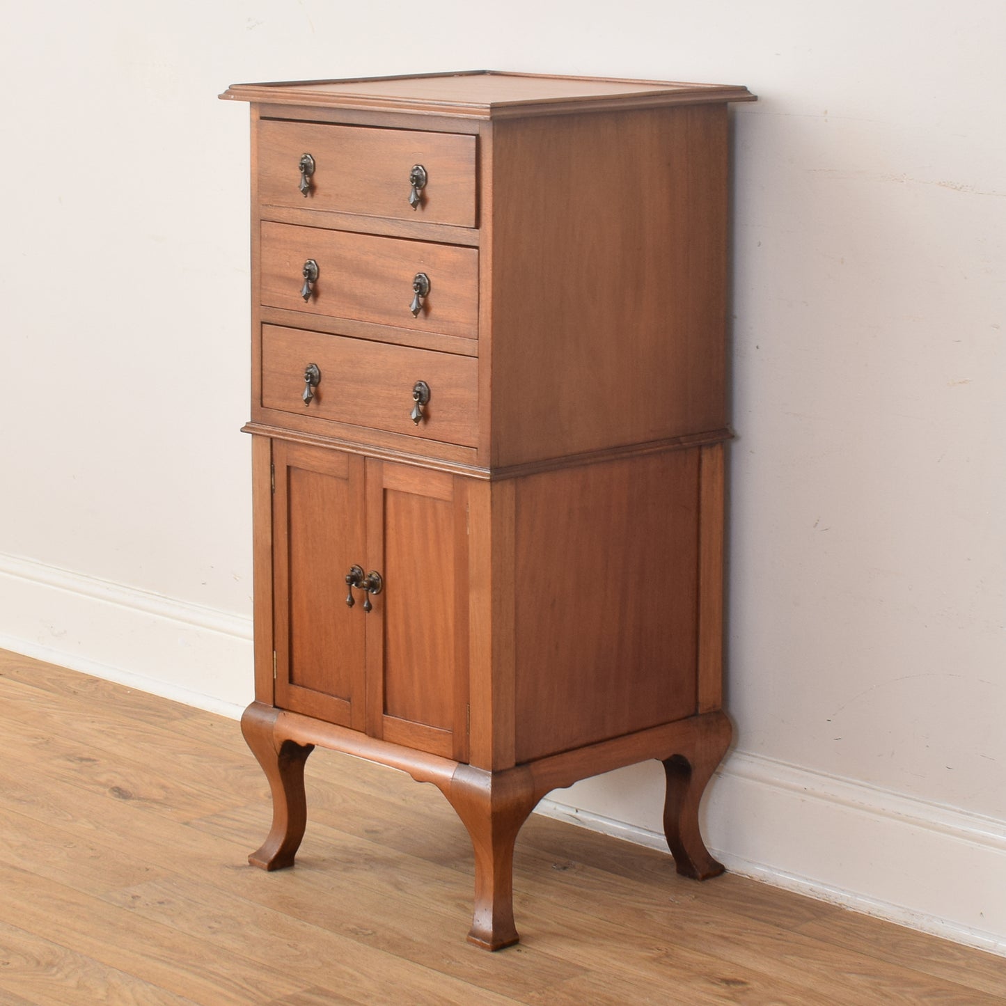 Tall Mahogany Cabinet