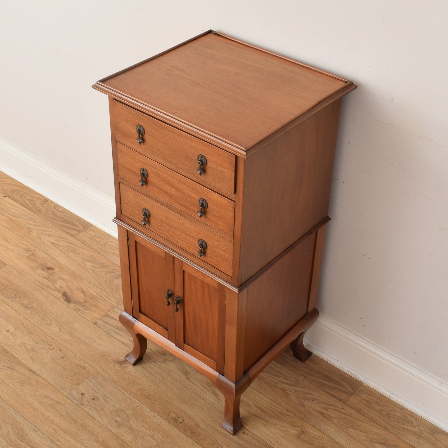 Tall Mahogany Cabinet