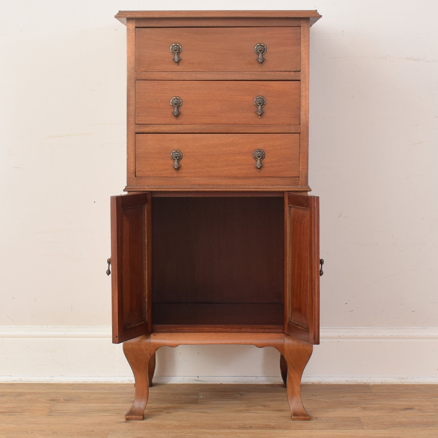 Tall Mahogany Cabinet