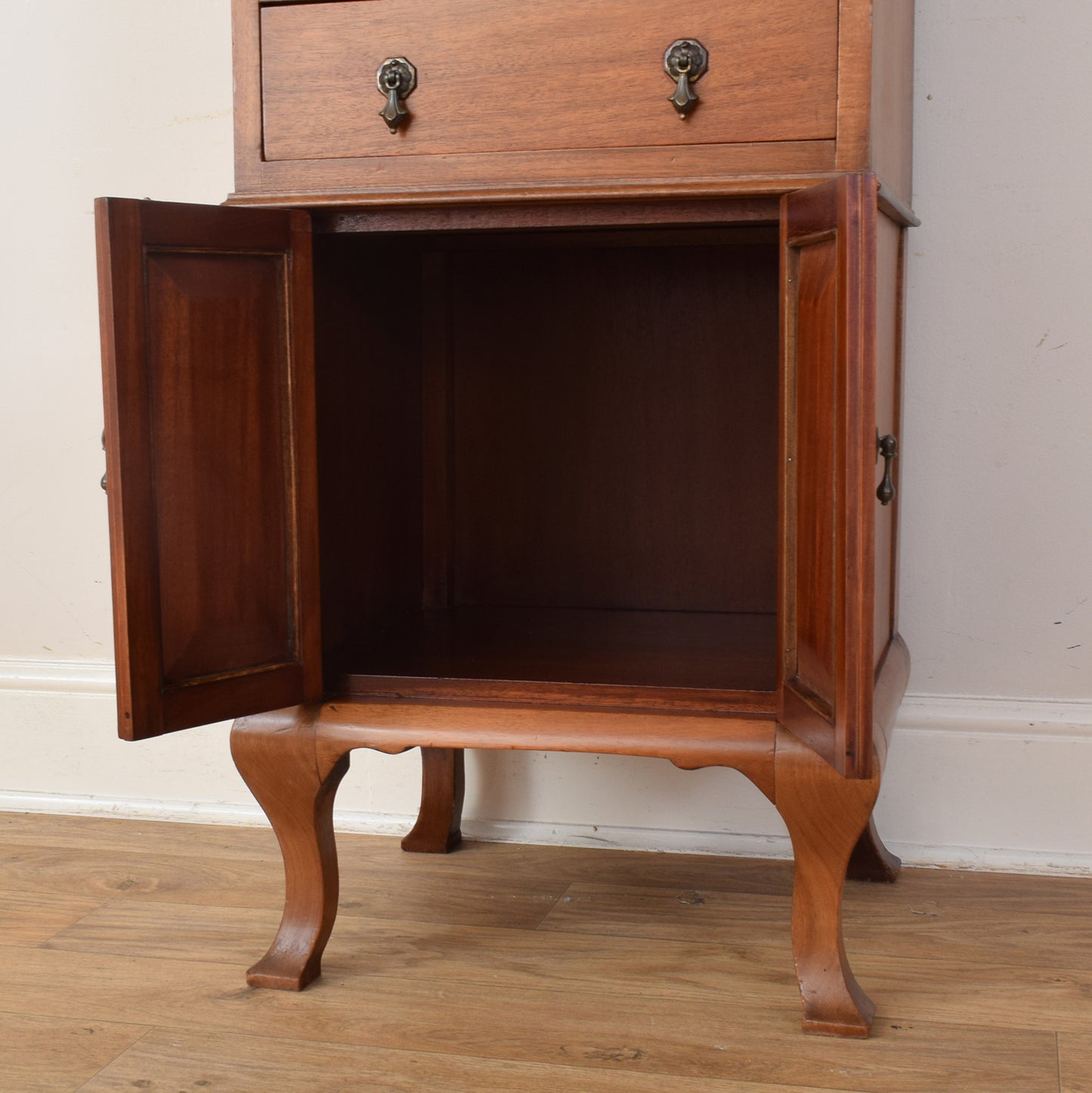 Tall Mahogany Cabinet