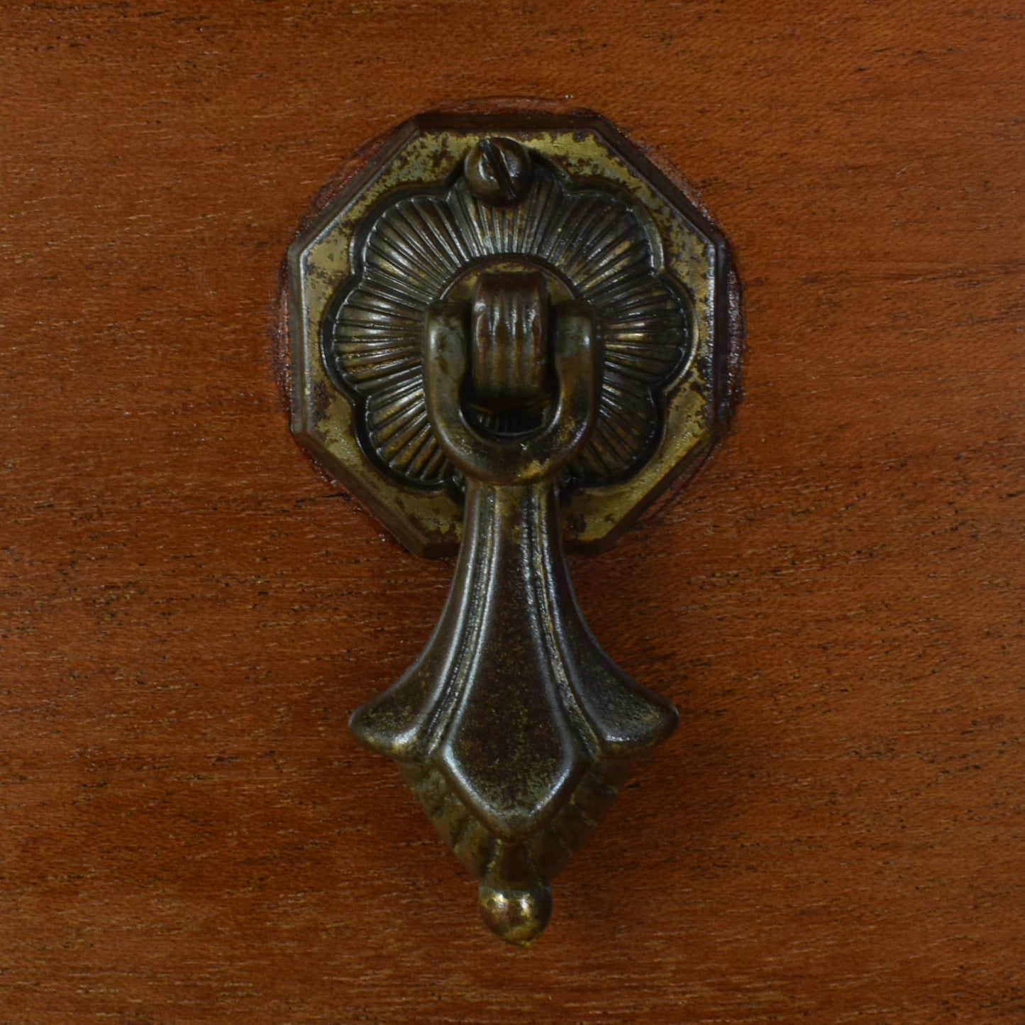 Tall Mahogany Cabinet