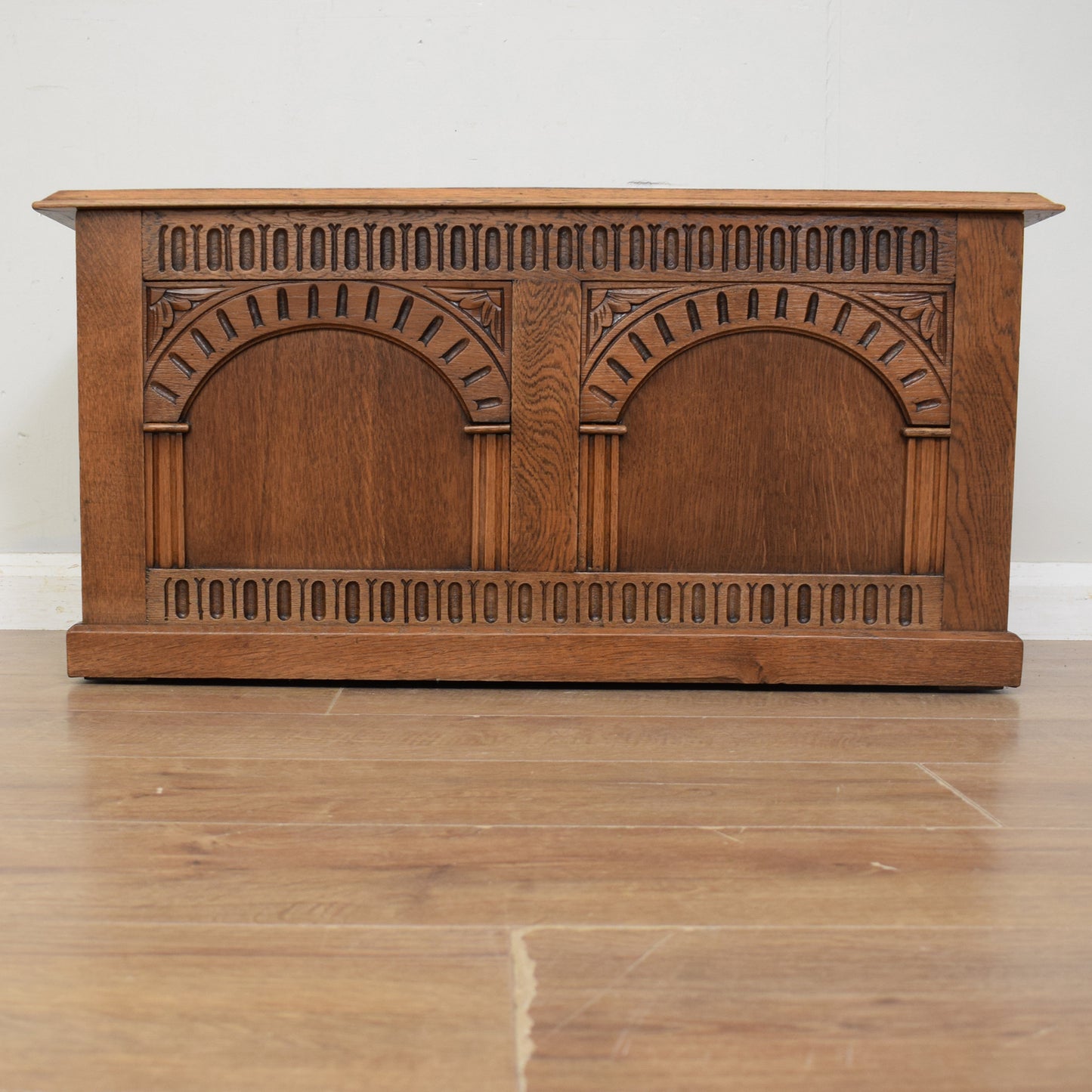 Restored Oak Blanket Box