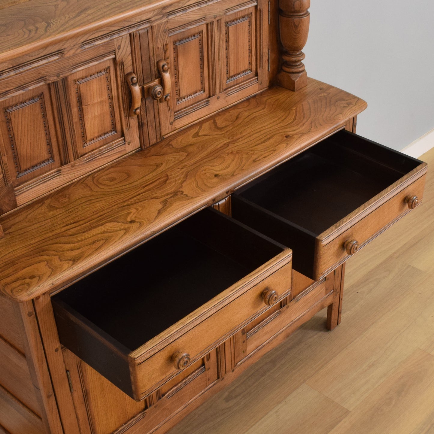 Ercol 'Old Colonial' Court Cabinet