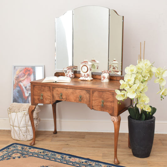 Walnut Dressing Table
