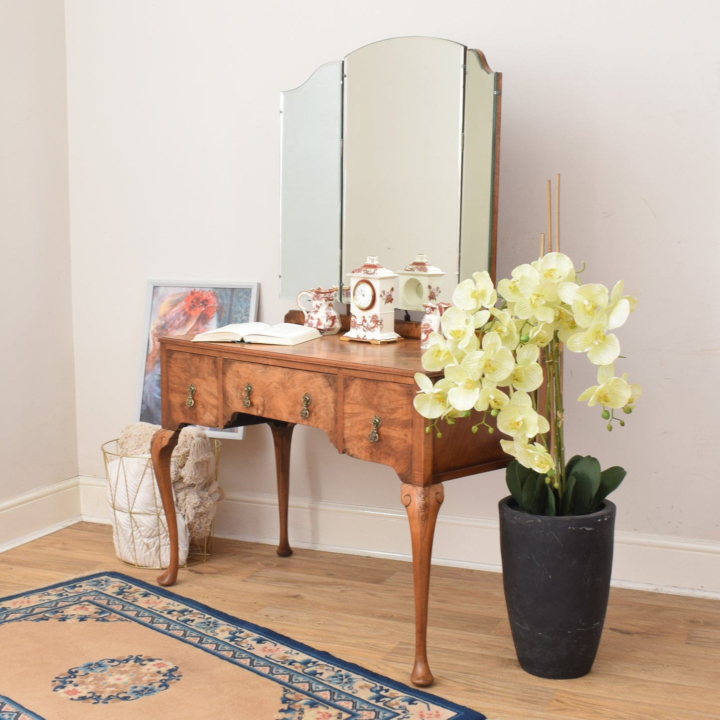 Walnut Dressing Table