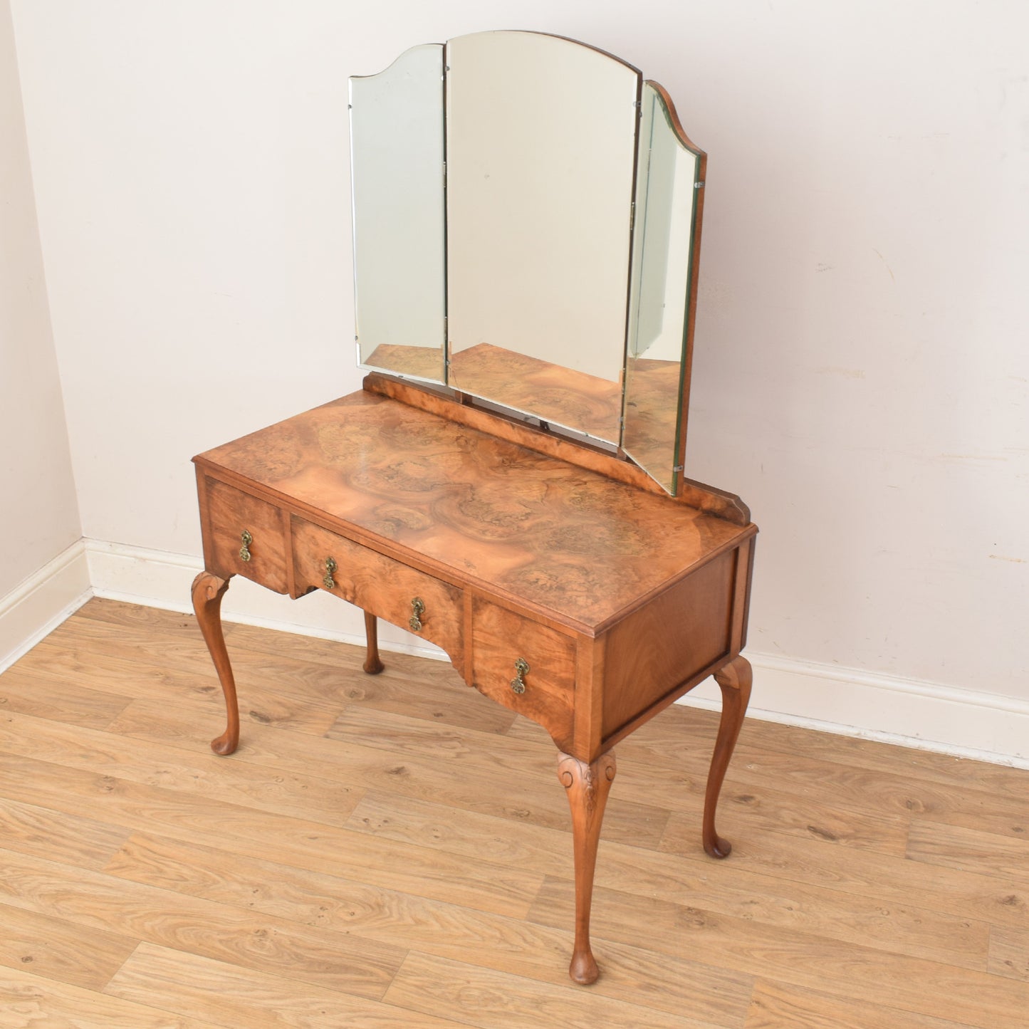 Walnut Dressing Table