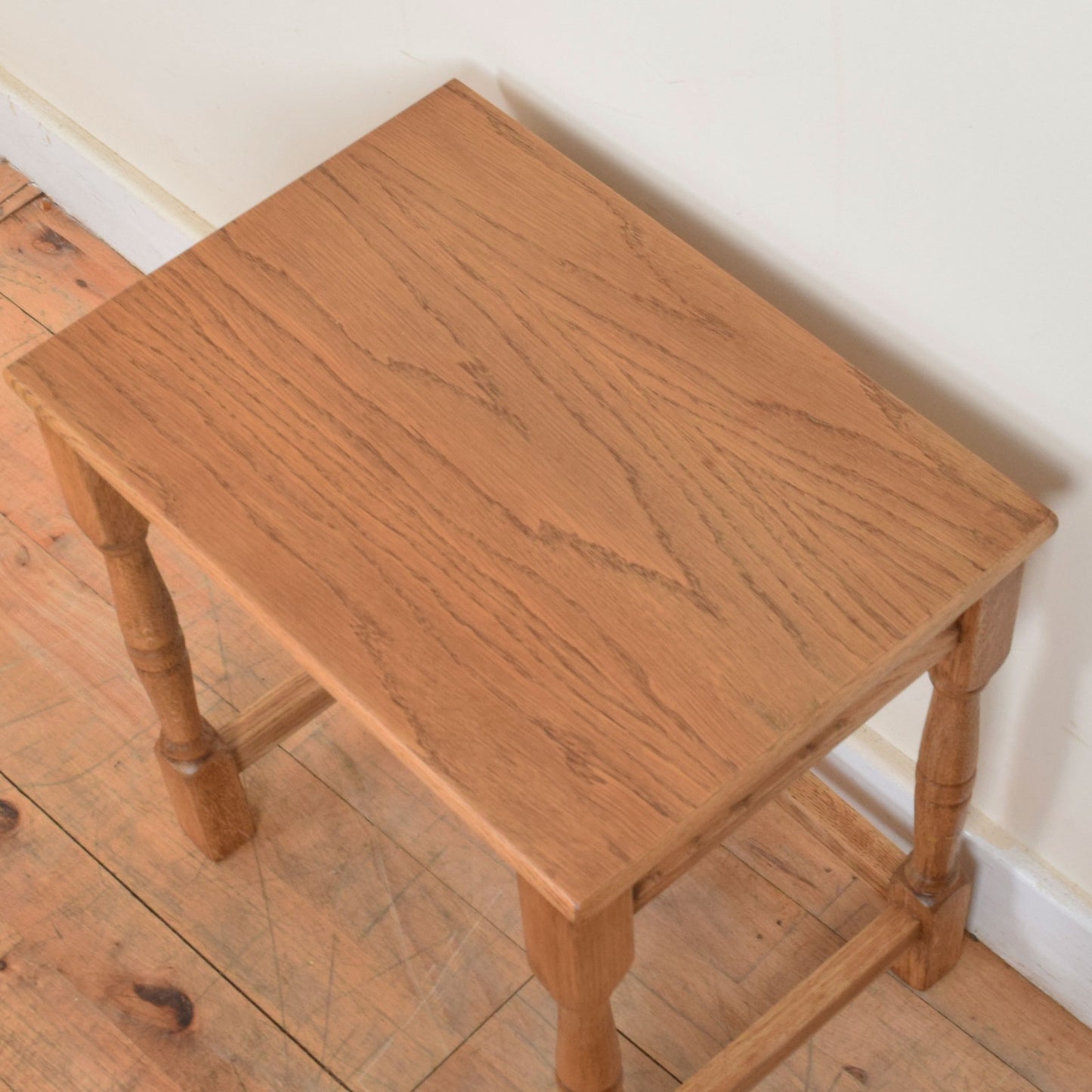 Restored Oak Nest of Tables