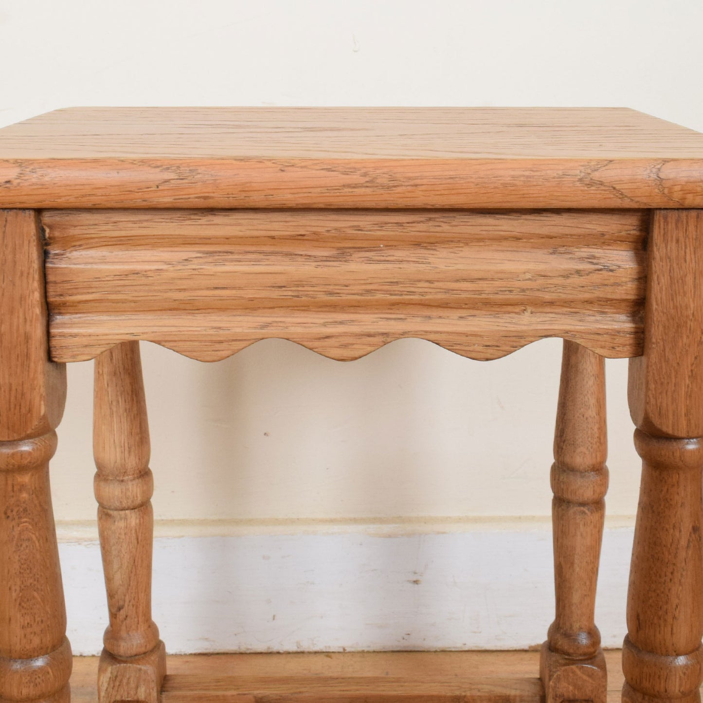 Restored Oak Nest of Tables