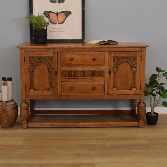 Rustic Oak Sideboard