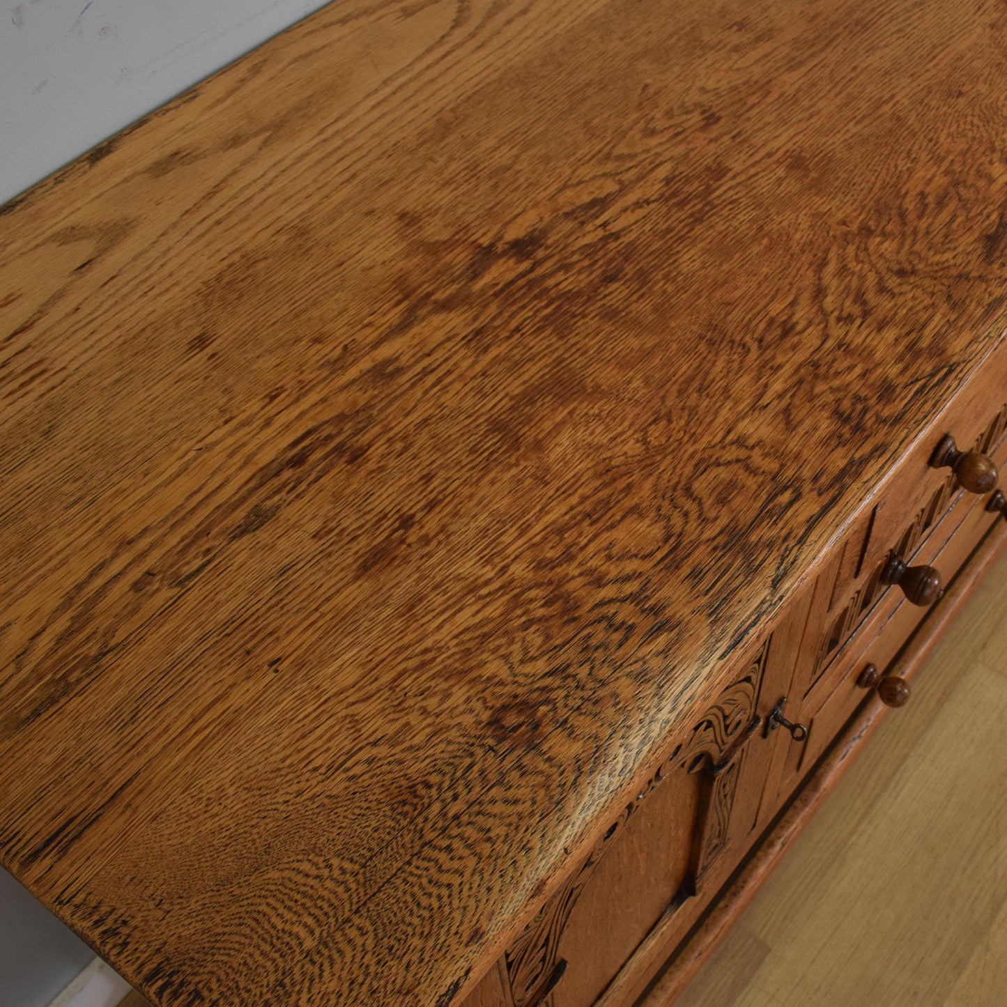 Rustic Oak Sideboard