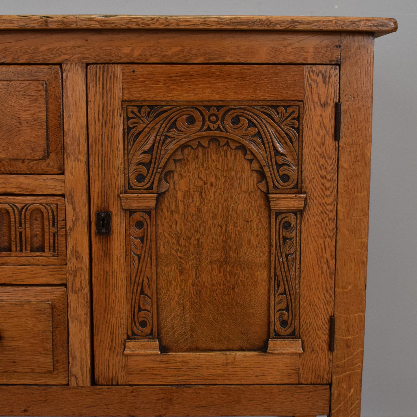 Rustic Oak Sideboard