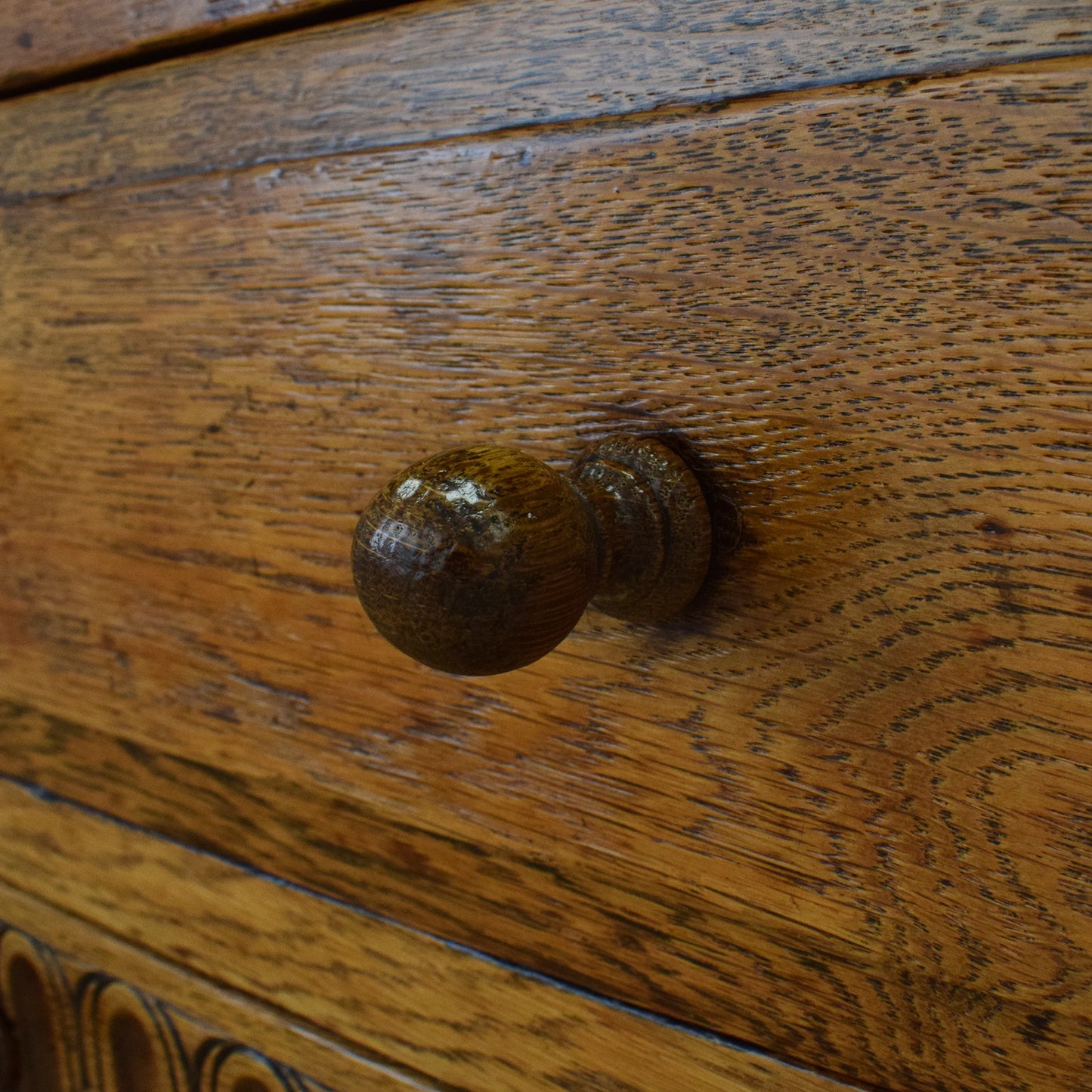 Rustic Oak Sideboard