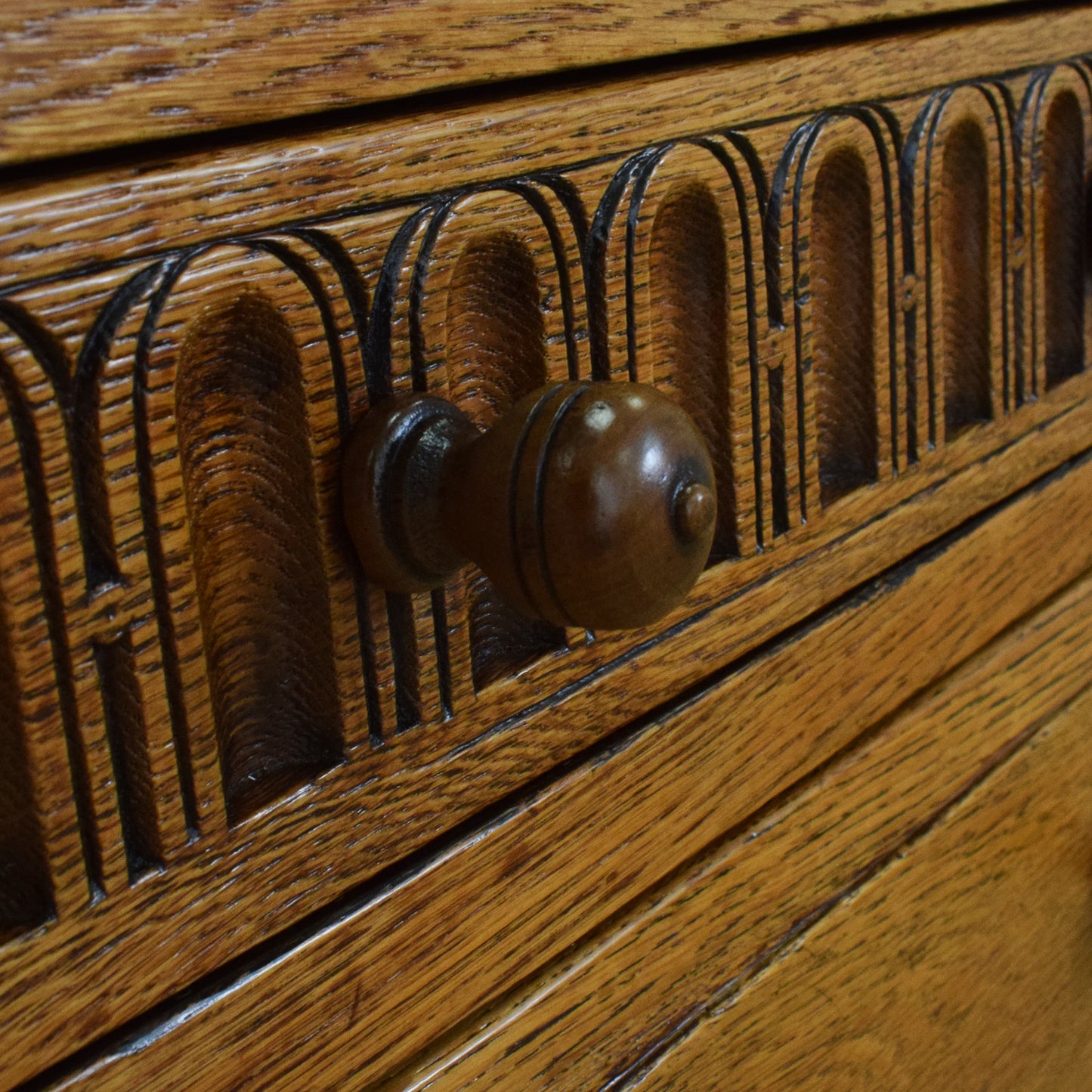 Rustic Oak Sideboard