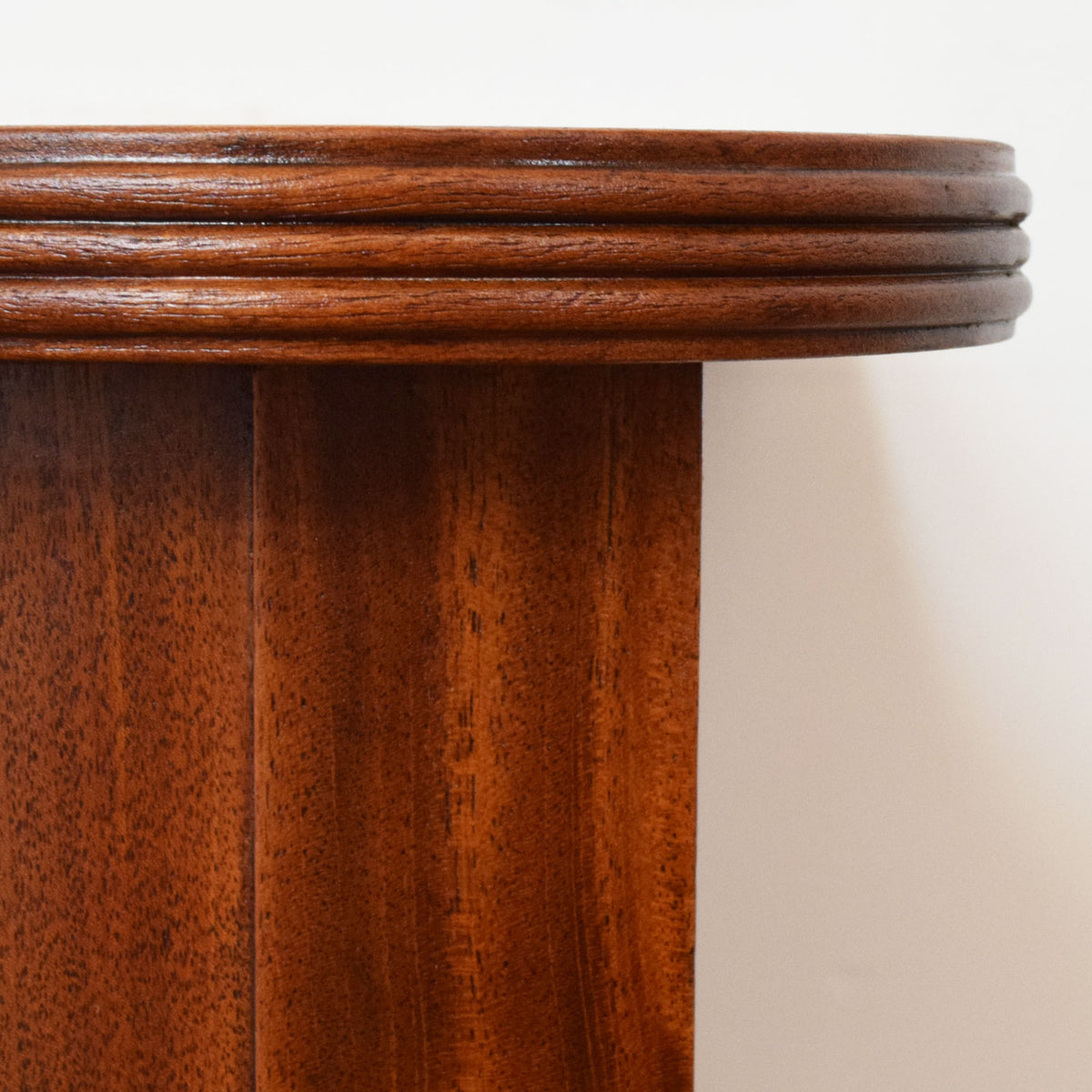 Flamed Mahogany Hall Table