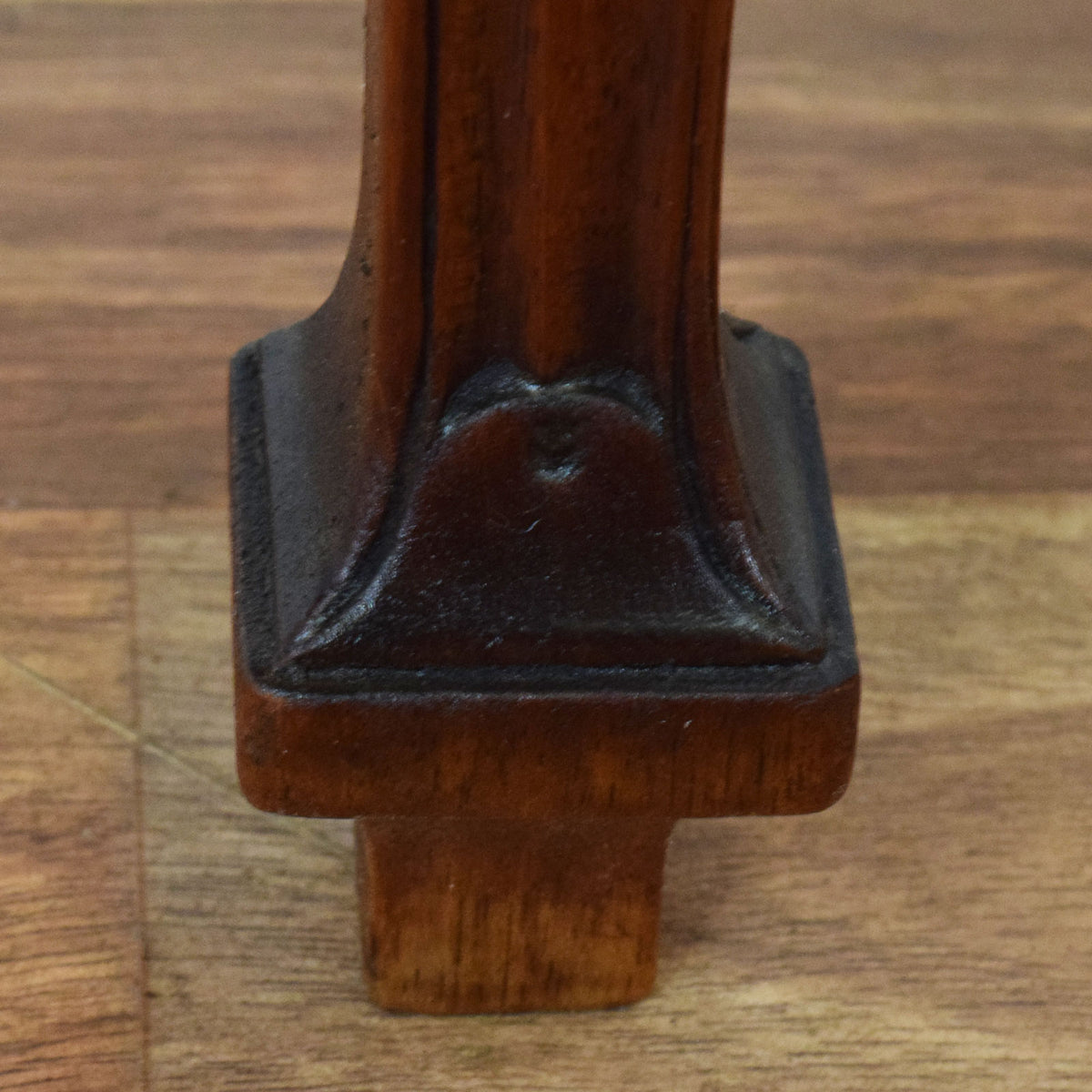 Flamed Mahogany Hall Table