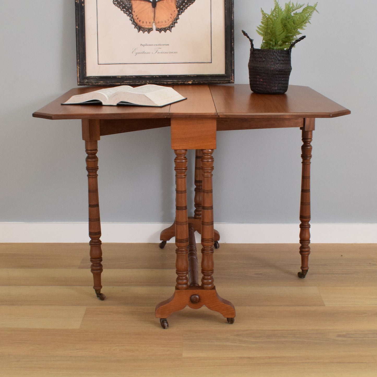 Mahogany Drop Leaf Table