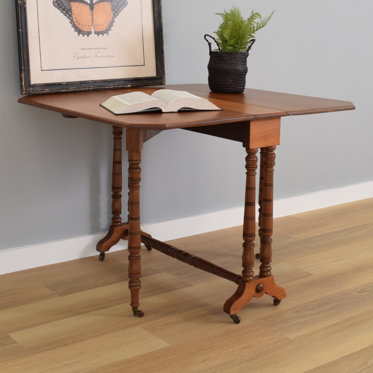 Mahogany Drop Leaf Table