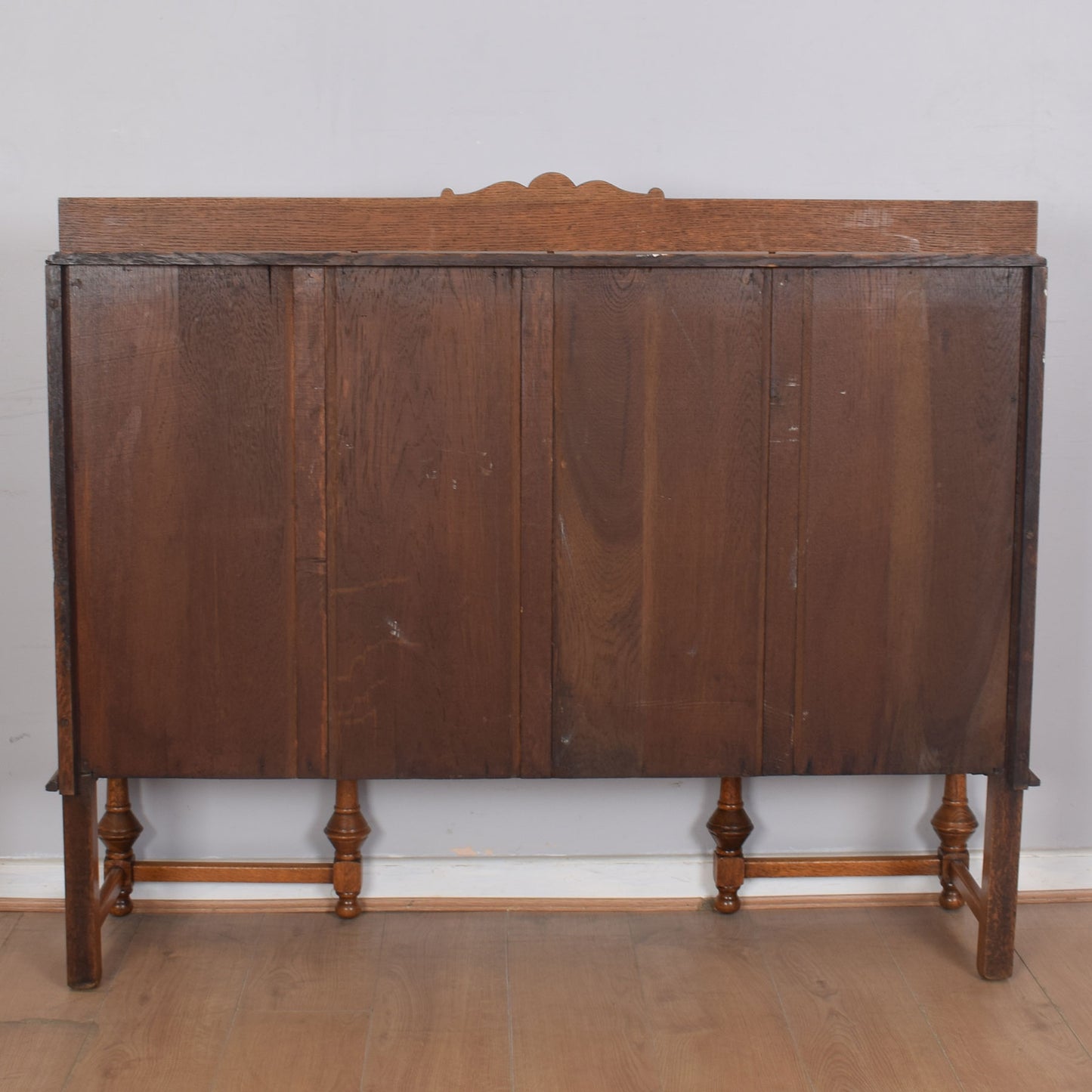 Oak Part-Glazed Cabinet