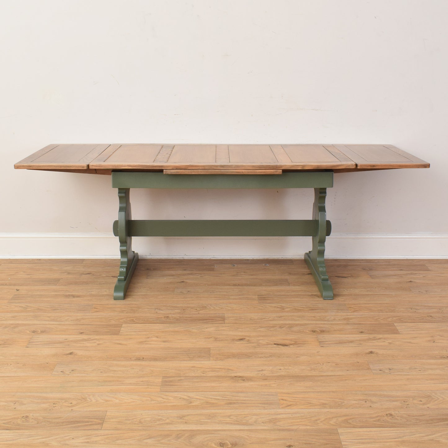 Painted Table And Six Chairs
