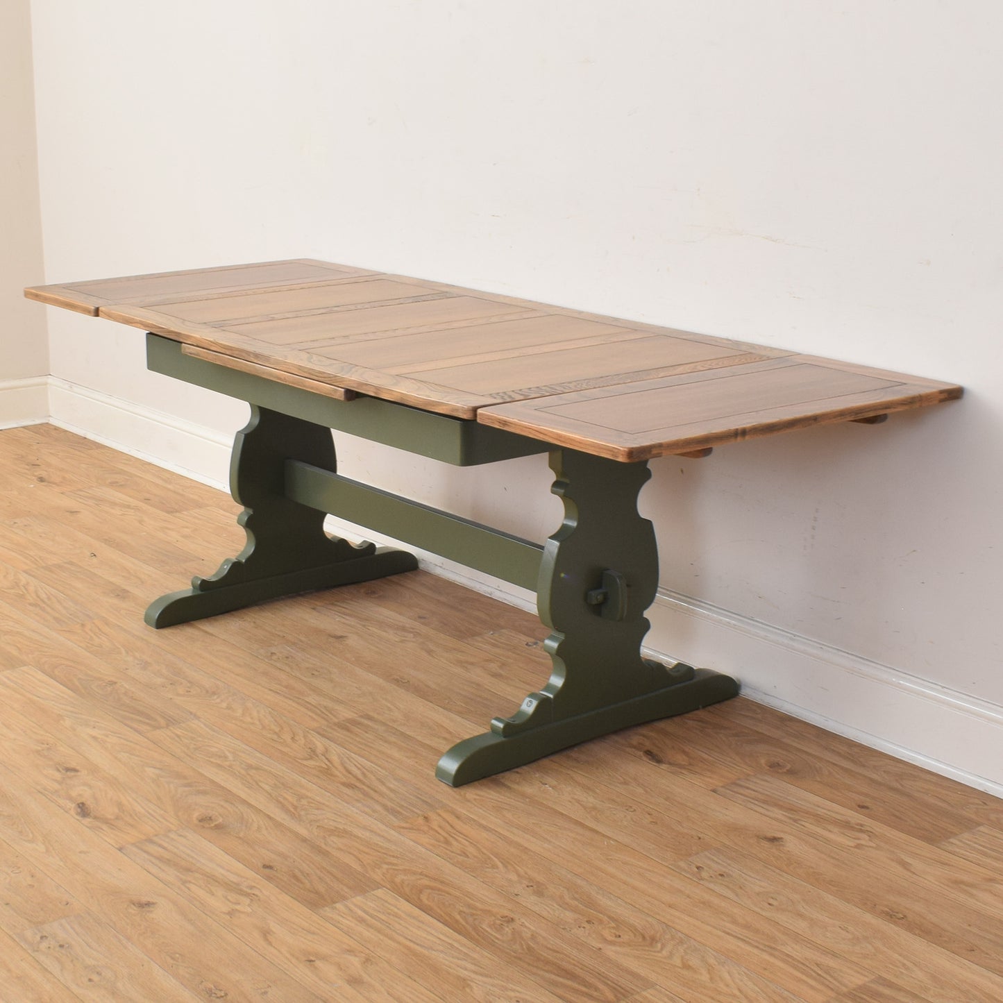 Painted Table And Six Chairs